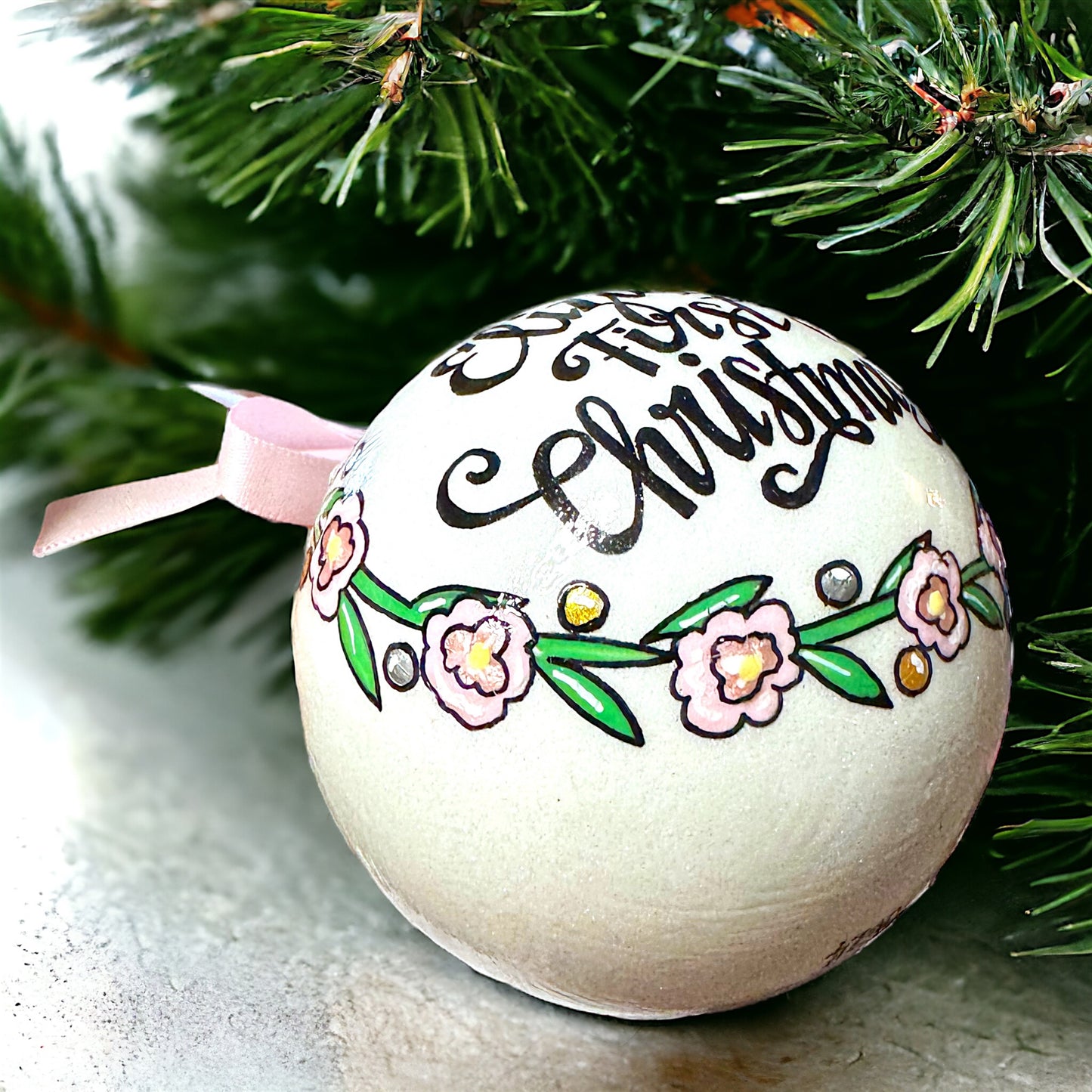 Baby's First Christmas Ornament: A Cherished Keepsake for Tiny Holiday Memories!