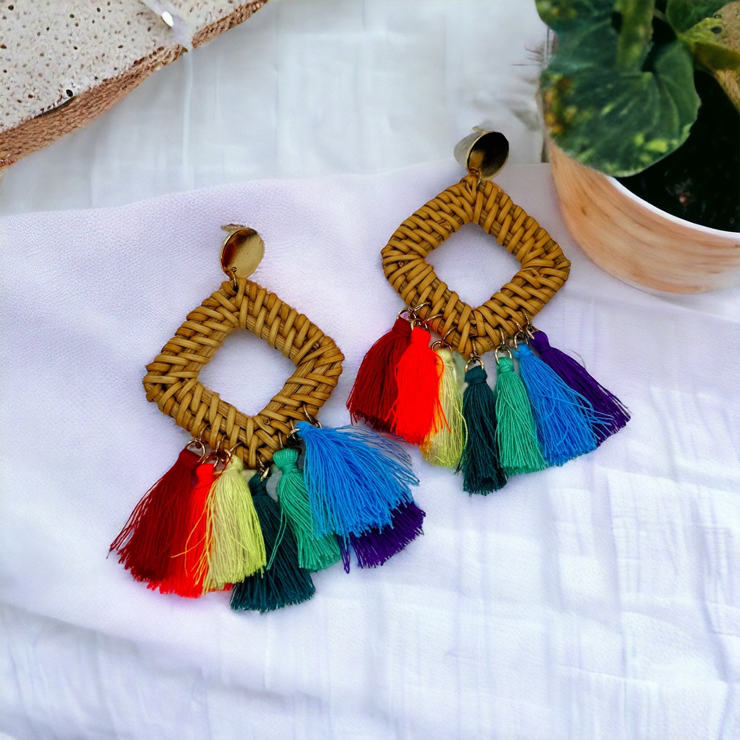 Tassel Rainbow Earrings: Celebrate with Pride!
