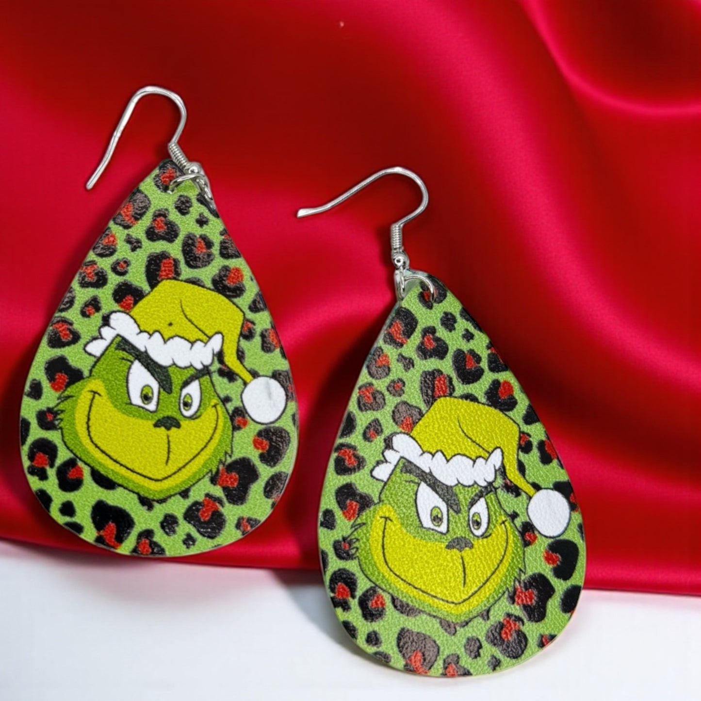 Mean One Dangle Earrings: Get Your Grinch On This Christmas!