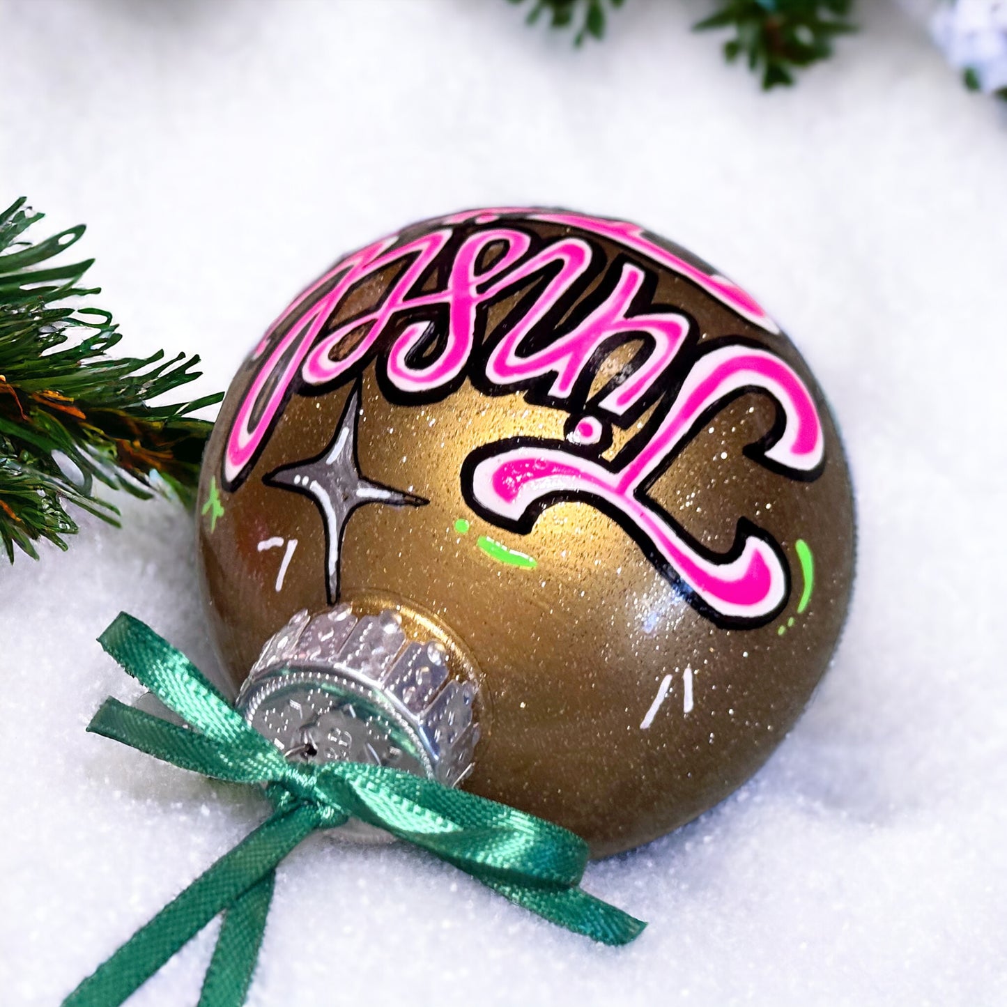 Tinsel Tits: A Cheeky Christmas Ornament that Sparkles!