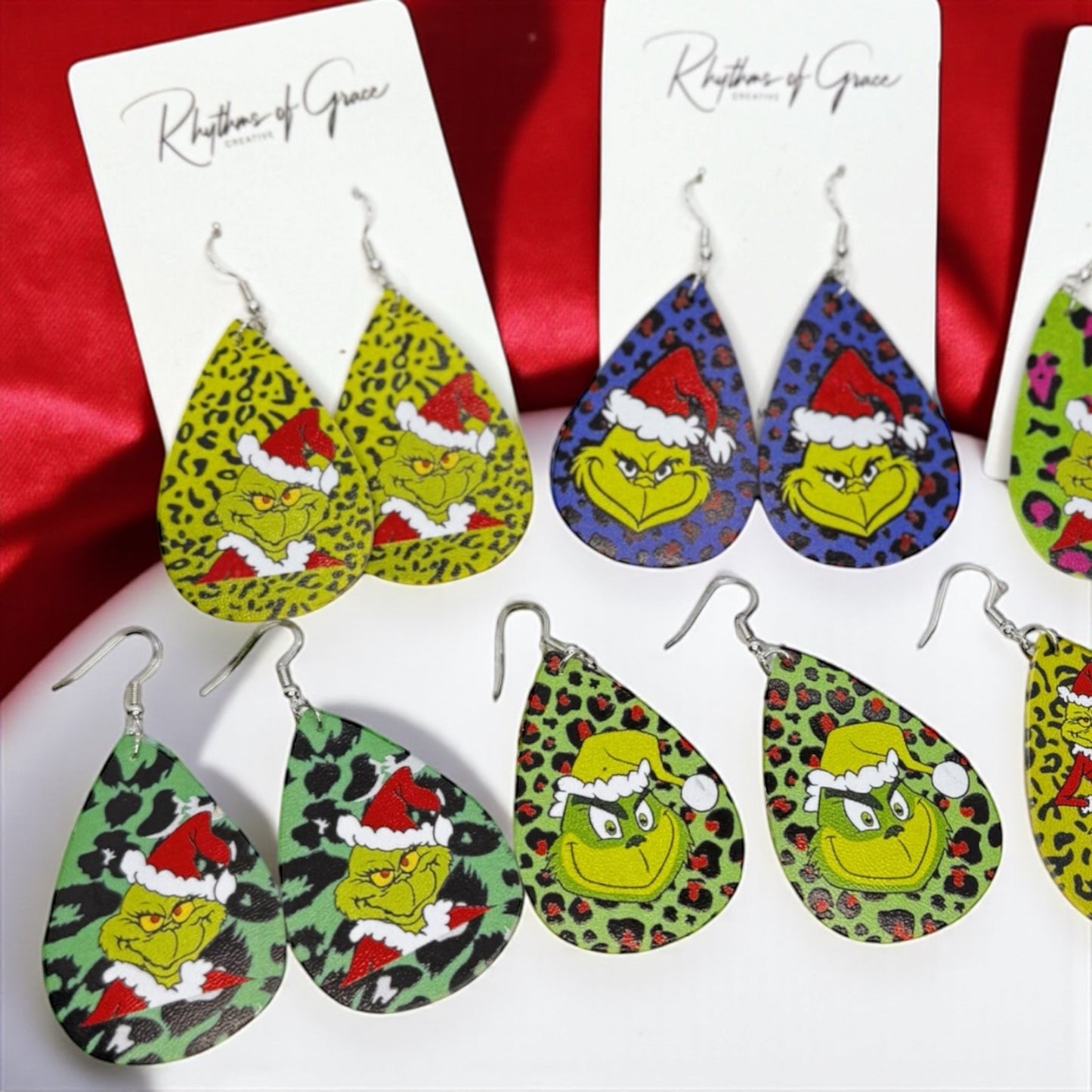 Mean One Dangle Earrings: Get Your Grinch On This Christmas!