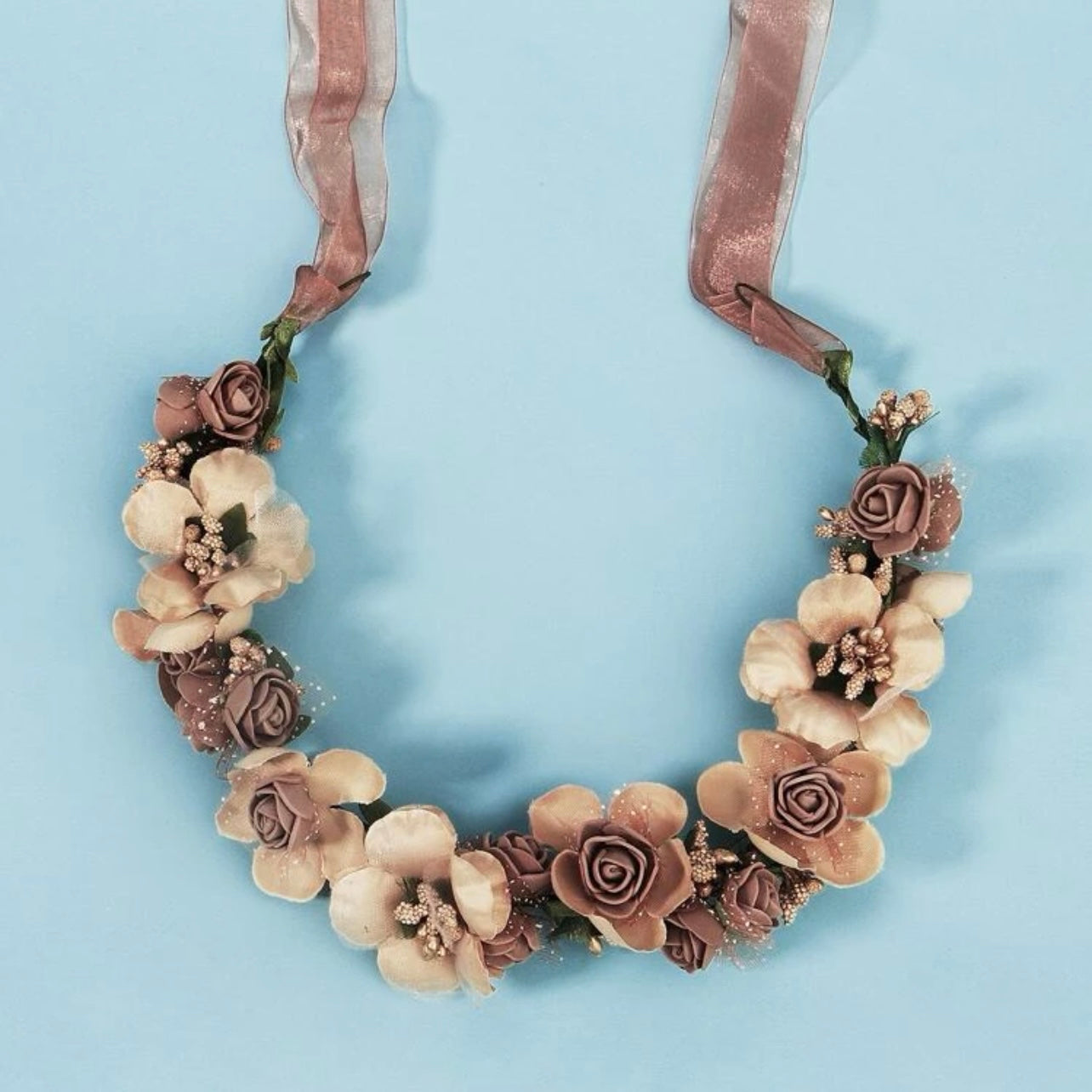 Boho Chic Flower Headband - A Touch of Natural Elegance! 🌼 - Rhythms of Grace Creative