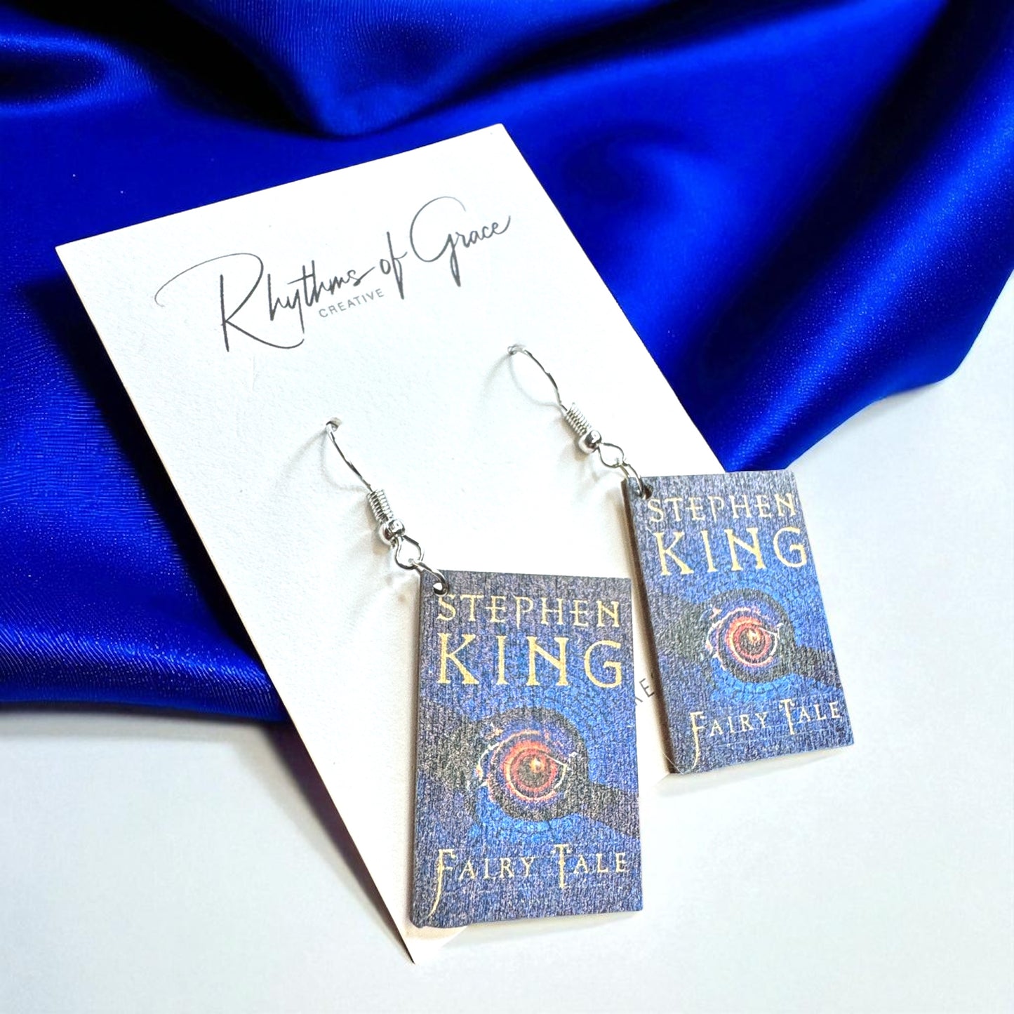 Book Earrings โ The Perfect Accessory for Every Literary Lover! ๐ - Rhythms of Grace Creative