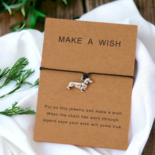 Dog Wish Bracelet - Friendship Bracelet, Mother’s Day, Beaded Bracelet, Inspirational Gift, Back to School, Easter Basket