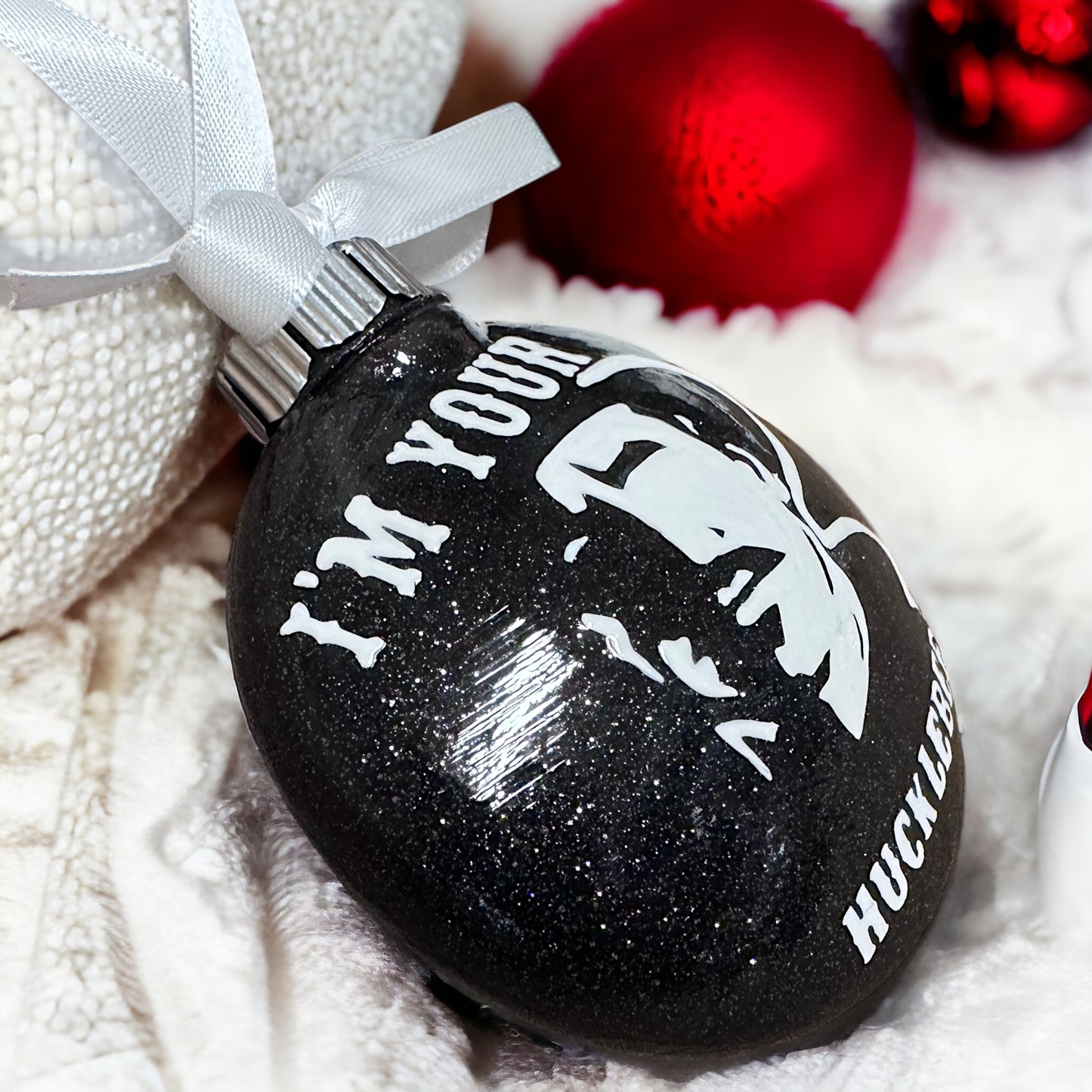 Doc Holliday Vibes: “I’m Your Huckleberry” Christmas Ornament