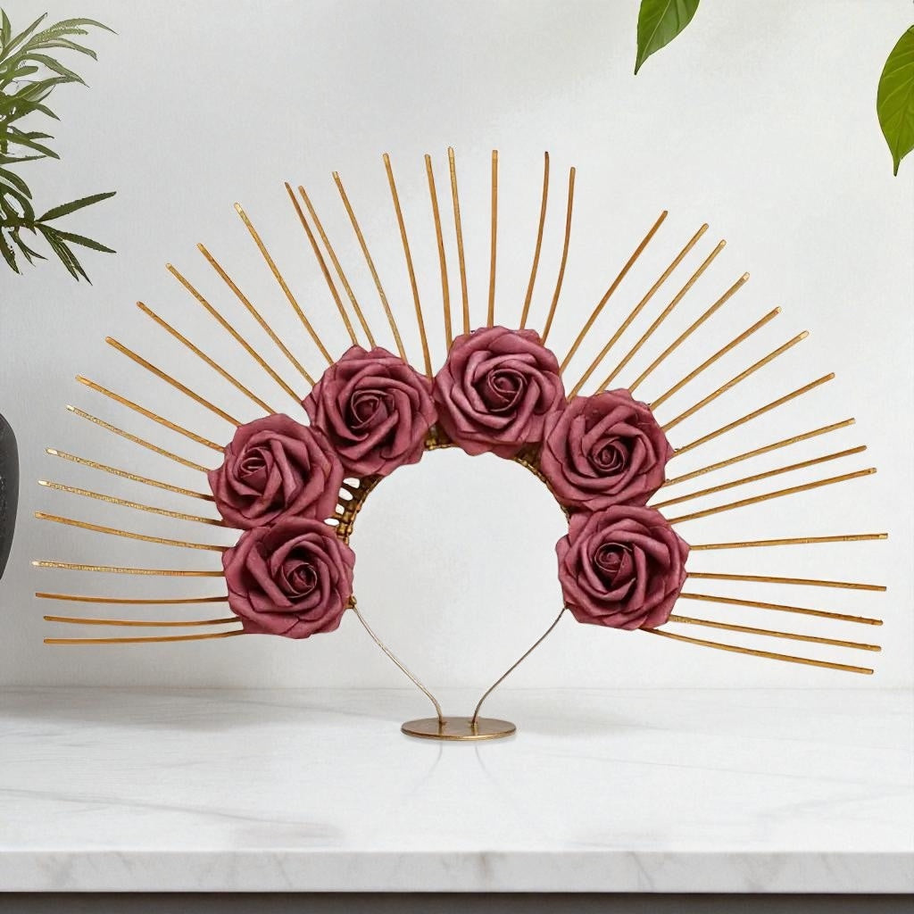 Rose Goddess Headband - Unleash Your Inner Diva! ✨🌹
