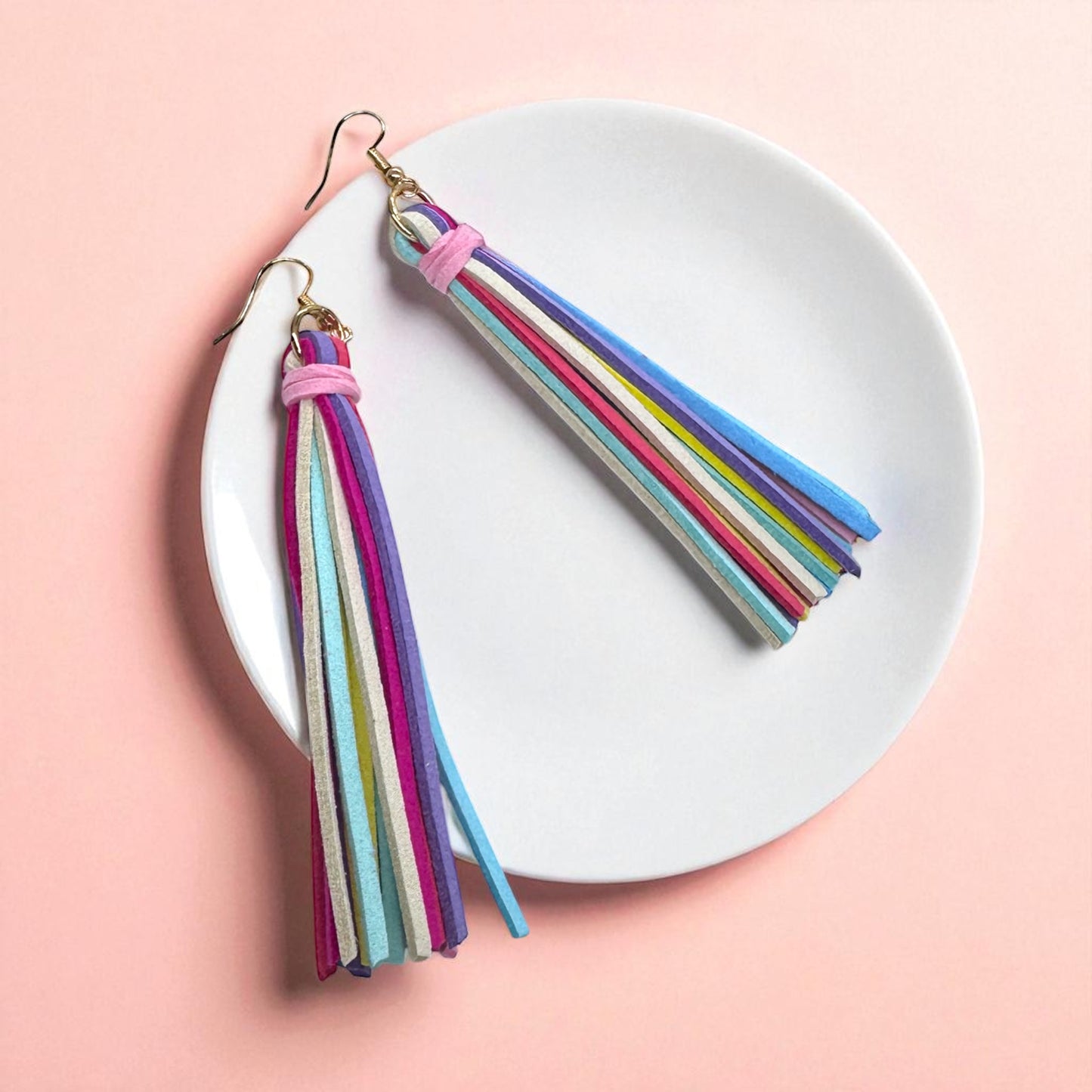 Fringe with Benefits – Pastel Tassel Earrings for Everyday Play!
