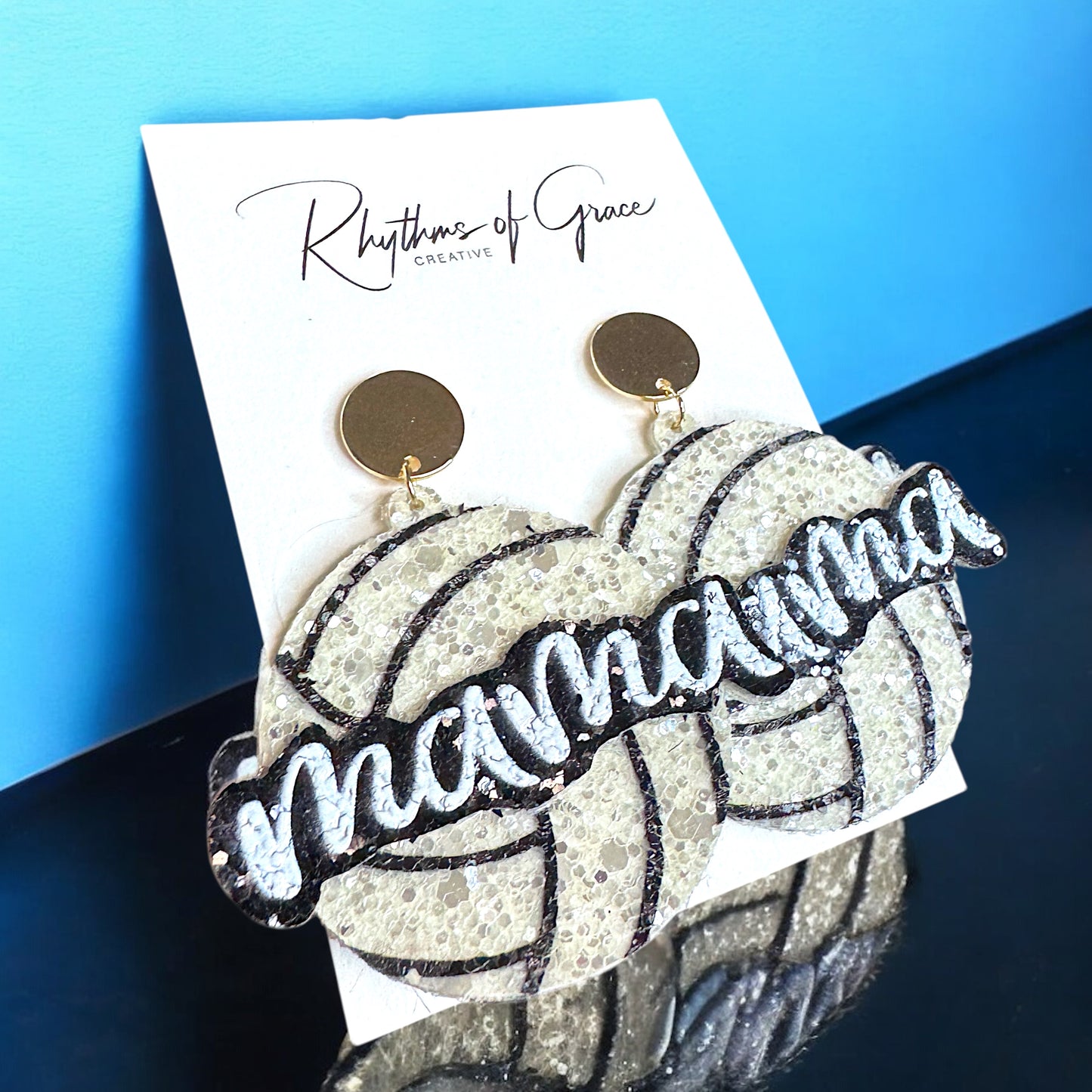 Spike Up Your Style with Volleyball Mama Earrings! 🏐