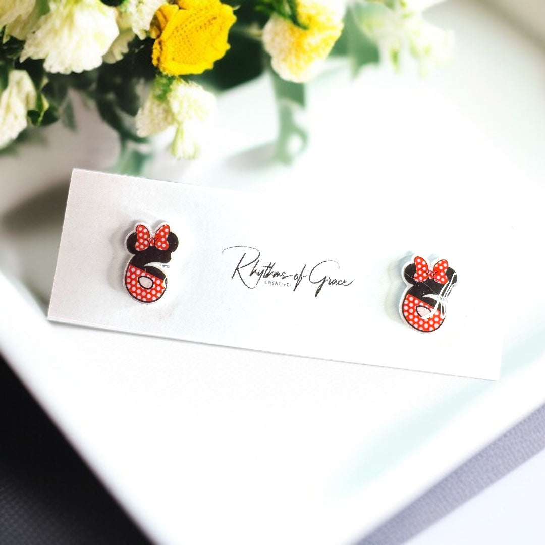 Whimsical Number Stud Earrings: Celebrate Your Age in Style!