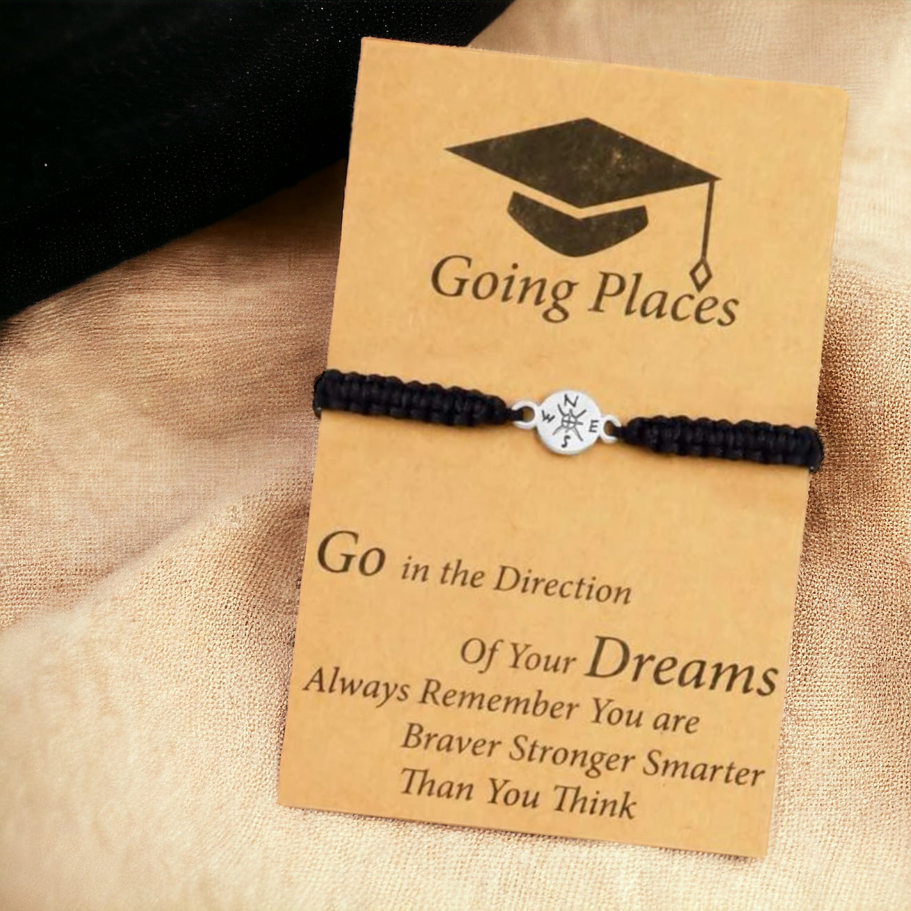 "A Little Wish for Big Dreams" – Graduation Bracelet