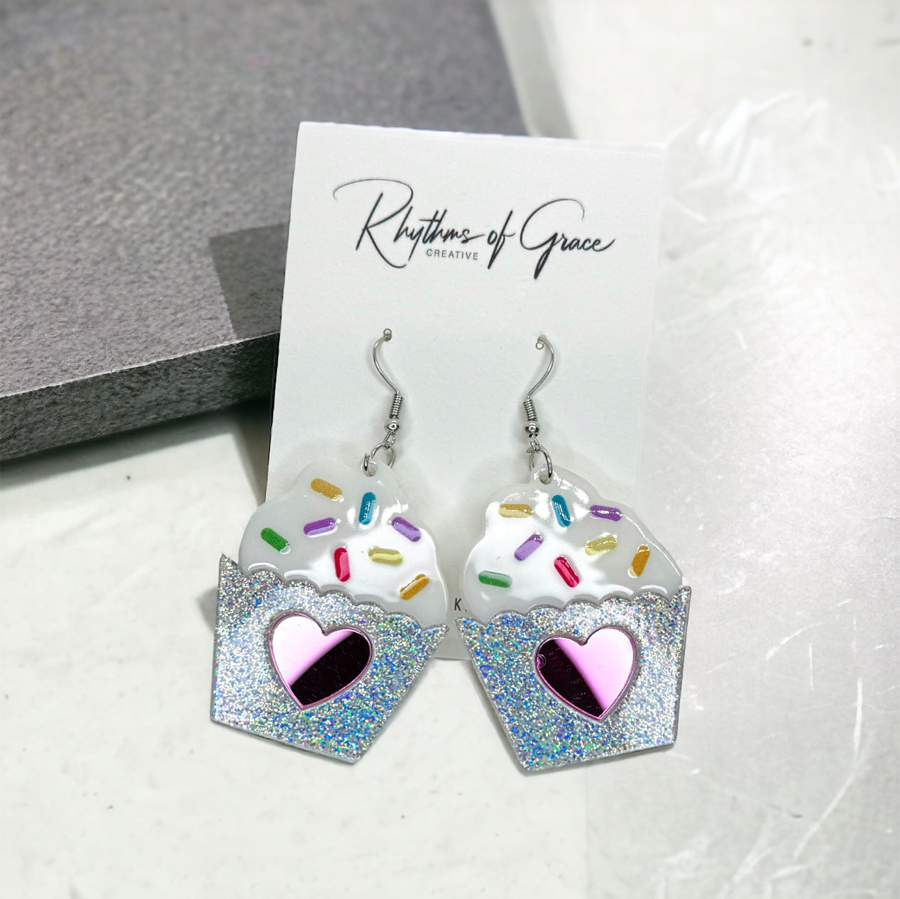 Sweet Style Alert: Whimsical Birthday Cupcake Earrings!