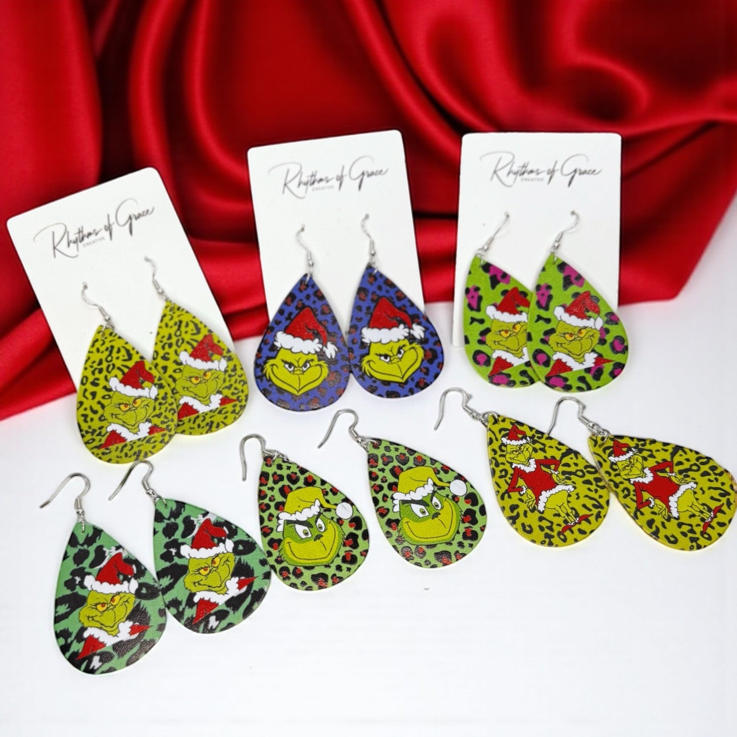 Mean One Dangle Earrings: Get Your Grinch On This Christmas!