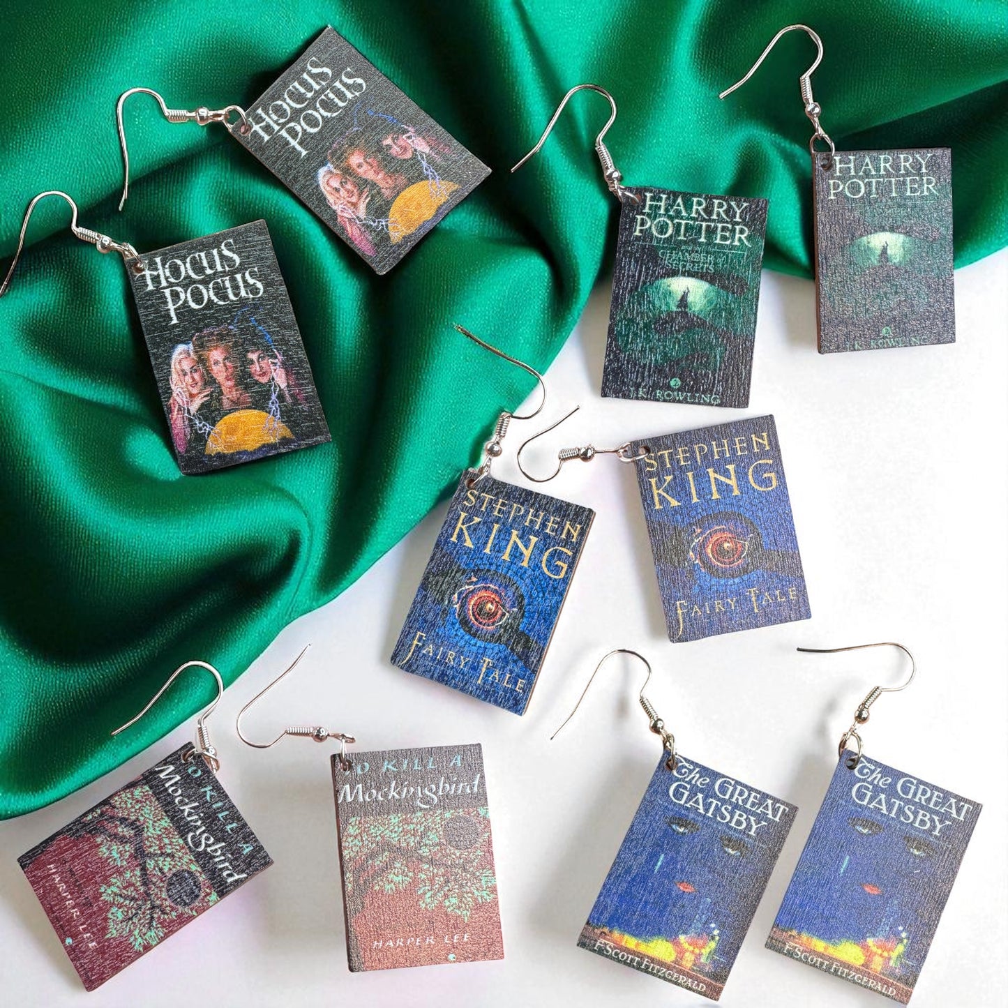 Book Earrings โ The Perfect Accessory for Every Literary Lover! ๐ - Rhythms of Grace Creative