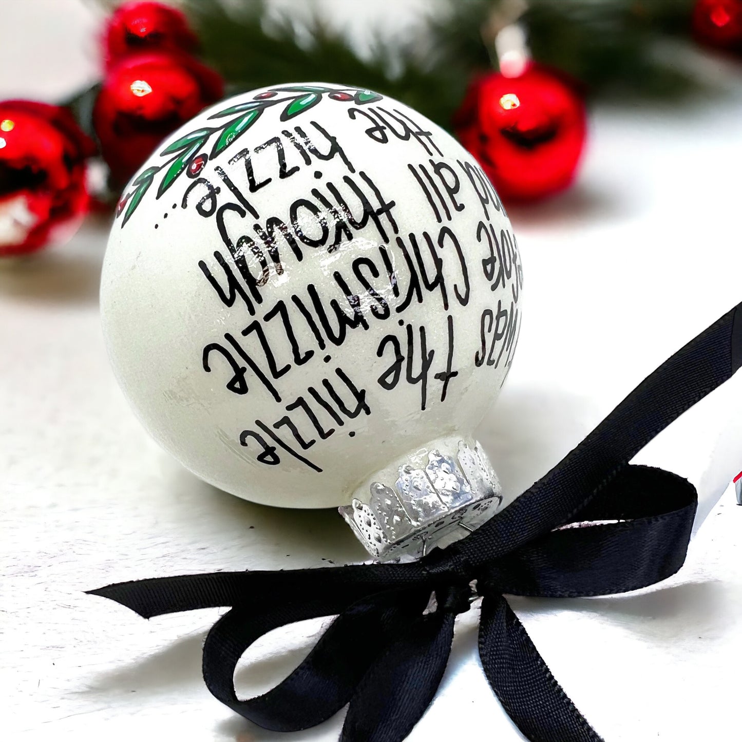 Slang Christmas Ornament: ‘Twas the Night Before Chrismizzle