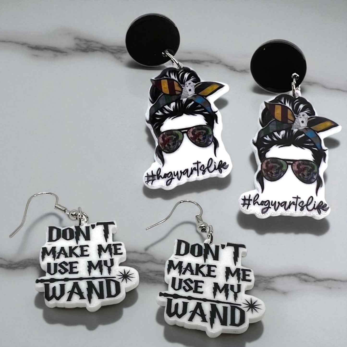 Hogwarts Earrings: Wear Your Wizarding World Adventures! ✨ - Rhythms of Grace Creative