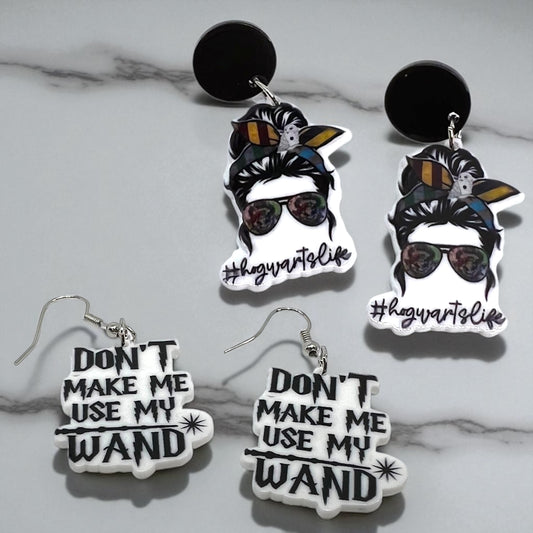 Hogwarts Earrings: Wear Your Wizarding World Adventures! ✨ - Rhythms of Grace Creative