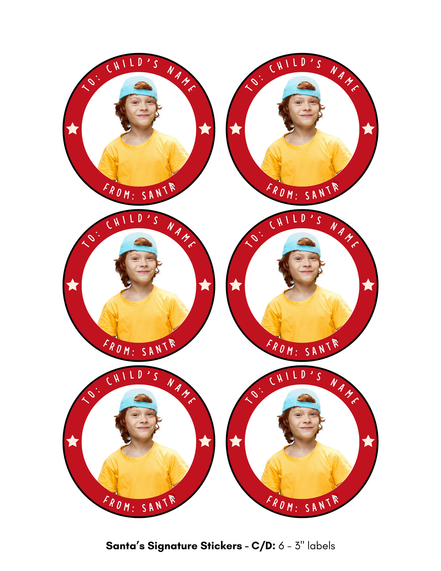 Personalized Santa Gift Tags – Custom North Pole Express Labels, Waterproof Christmas Stickers, Santa’s Workshop & Holiday Name Tags