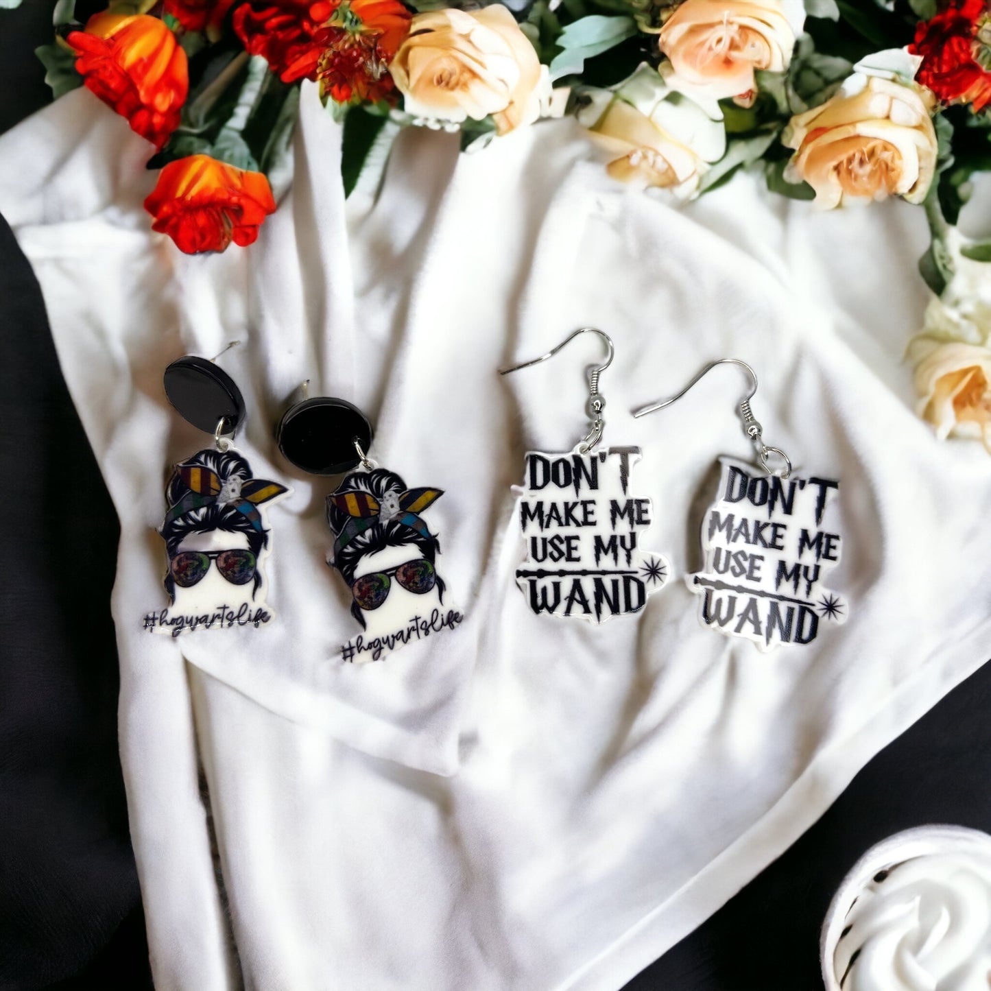 Hogwarts Earrings: Wear Your Wizarding World Adventures! ✨ - Rhythms of Grace Creative