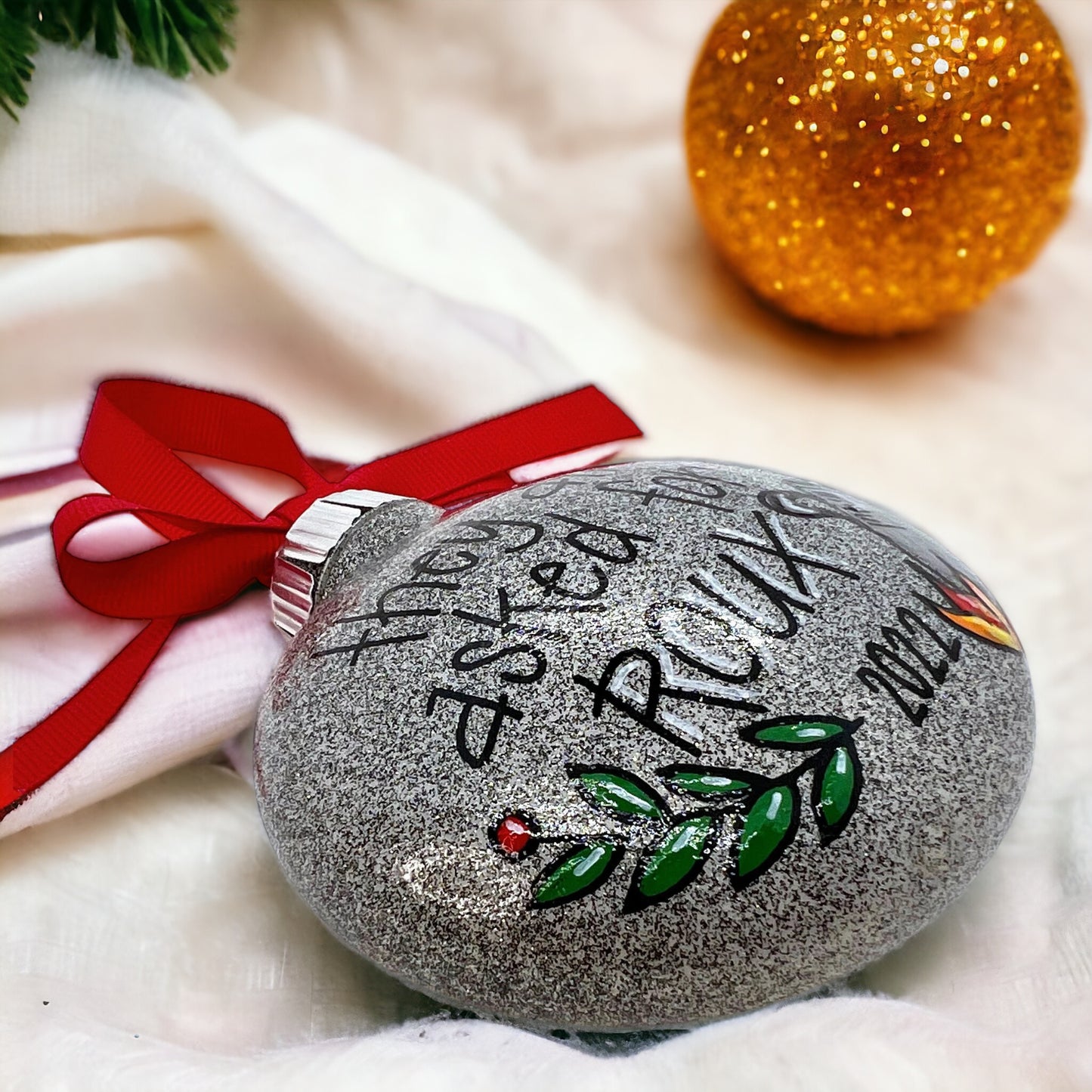 Cajun Christmas Ornament: "They All Asked for ROUX"