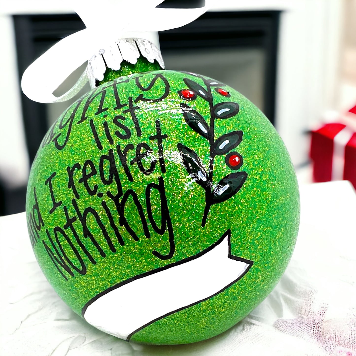 Naughty & Nice? I Choose Naughty! 🎄 Personalized Ornament for the Bold!