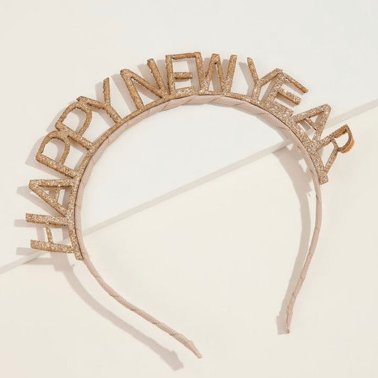 Happy New Year Headband - NUE Headband, NUE Headpiece, Happy New Year Headpiece, NUE Accessories