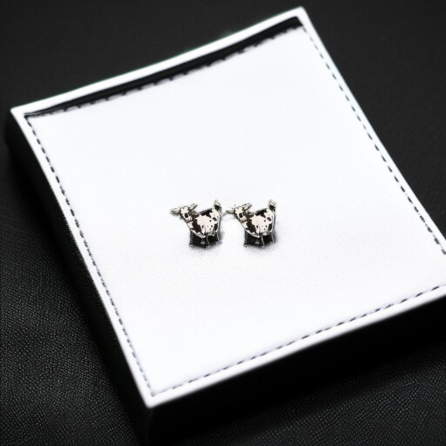 Goats Galore: Adorable Goat Stud Earrings! ๐