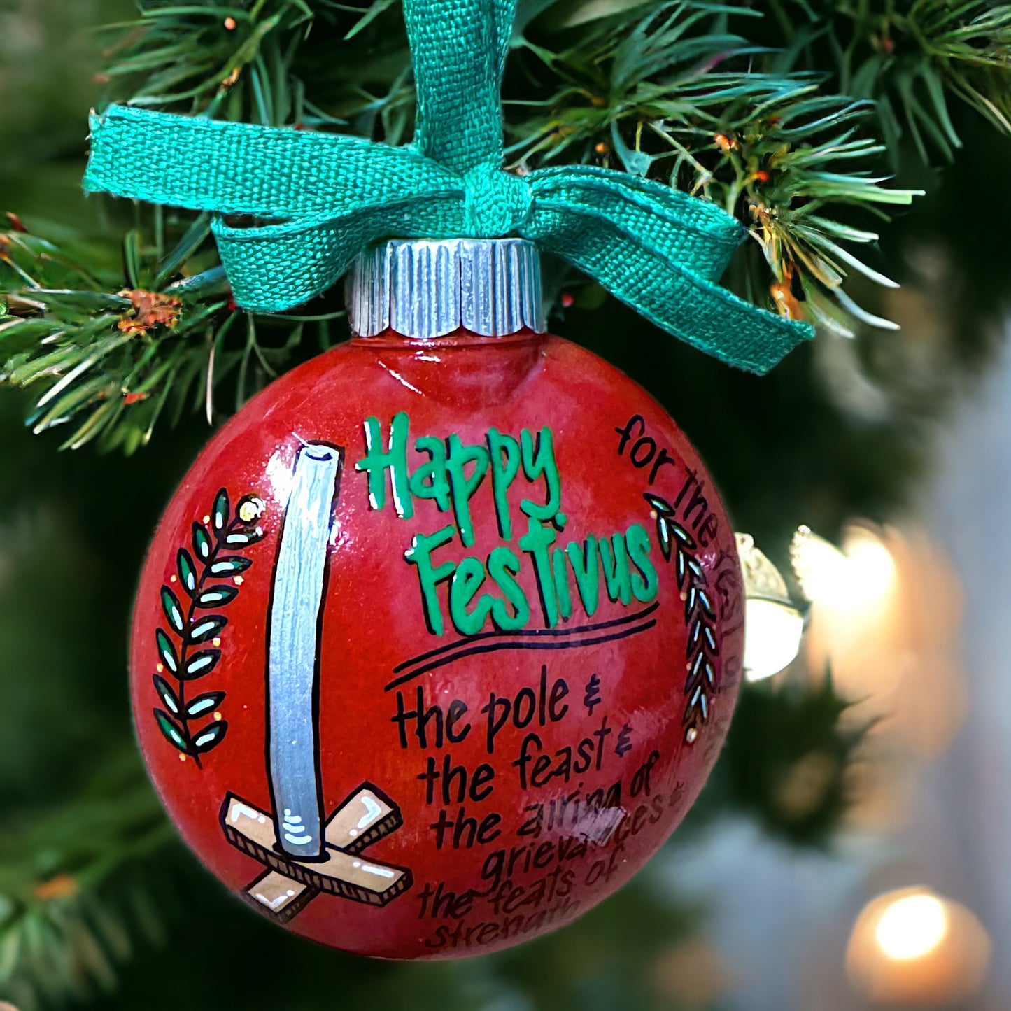 Christmas Ornament: Happy Festivus! For the Rest of Us!