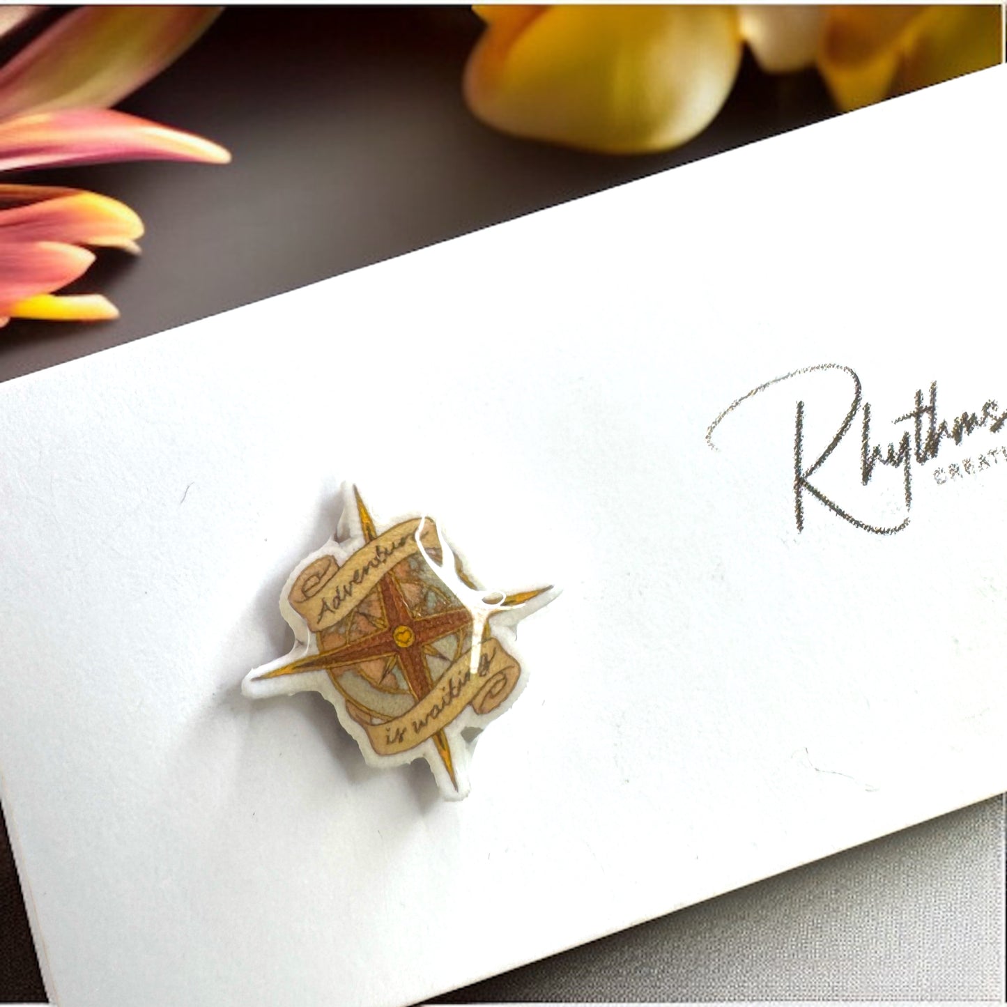 Compass Your Style: Adventure Awaits Stud Earrings!