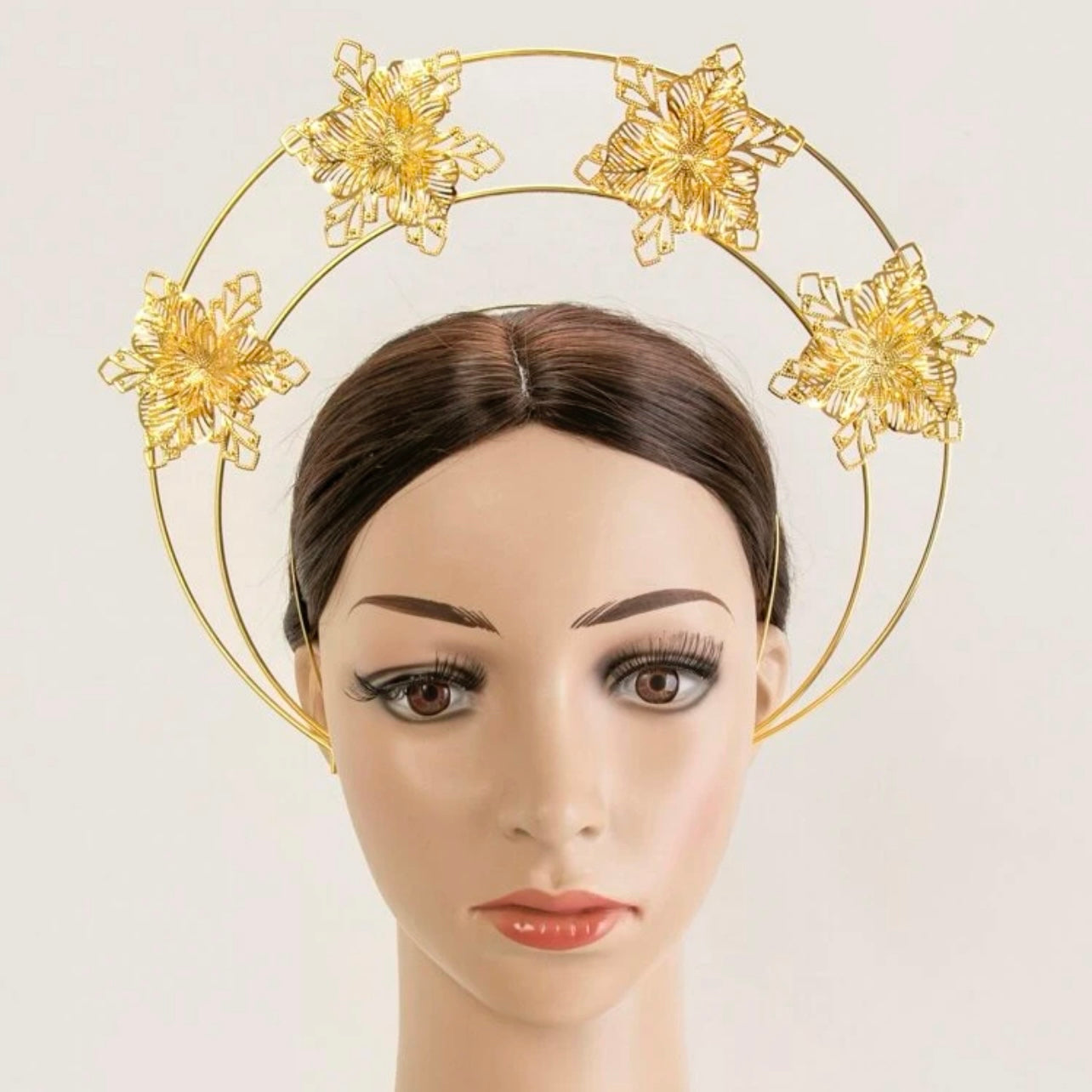 Gold Goddess Headband - Gold Star Headband, Celestial Headpiece, Goddess Headpiece, Birthday Party, Star Goddess - Rhythms of Grace Creative