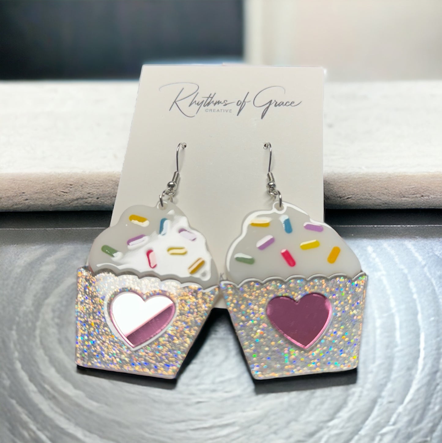 Sweet Style Alert: Whimsical Birthday Cupcake Earrings!