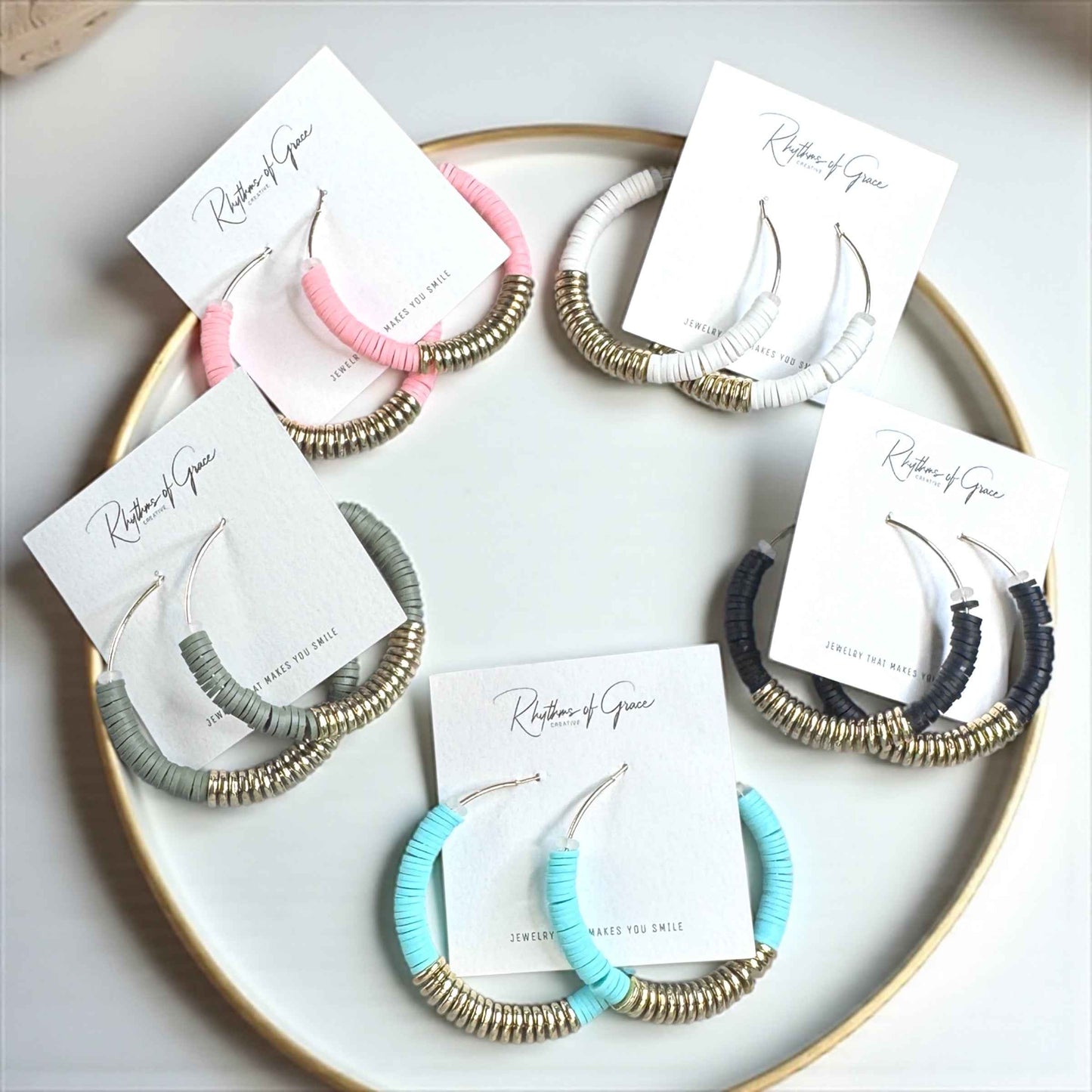 Color Pop Hoops – Bright, Bold & Handmade with Love 🎉