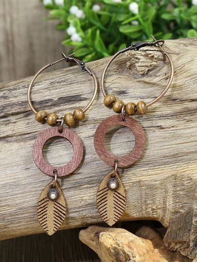 Boho Chic Hoop Dangle Earrings: Your New Statement Piece!