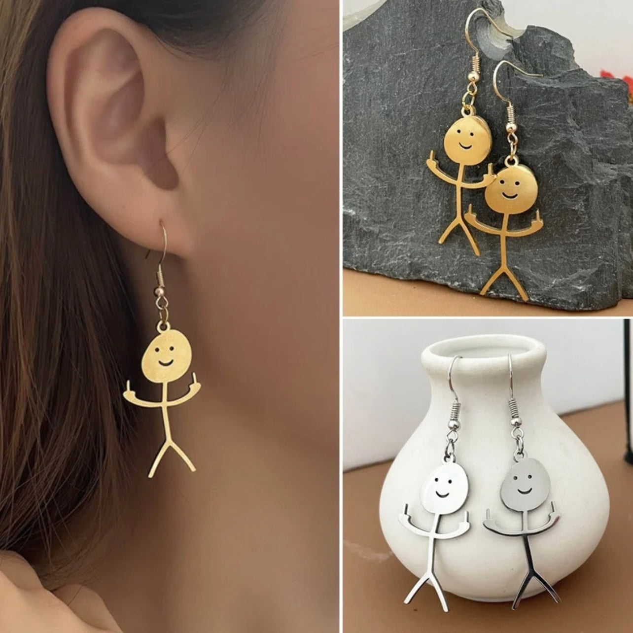 DILLIGAF Dangle Earrings: Sassy Statements for Fearless Fashion! - Rhythms of Grace Creative