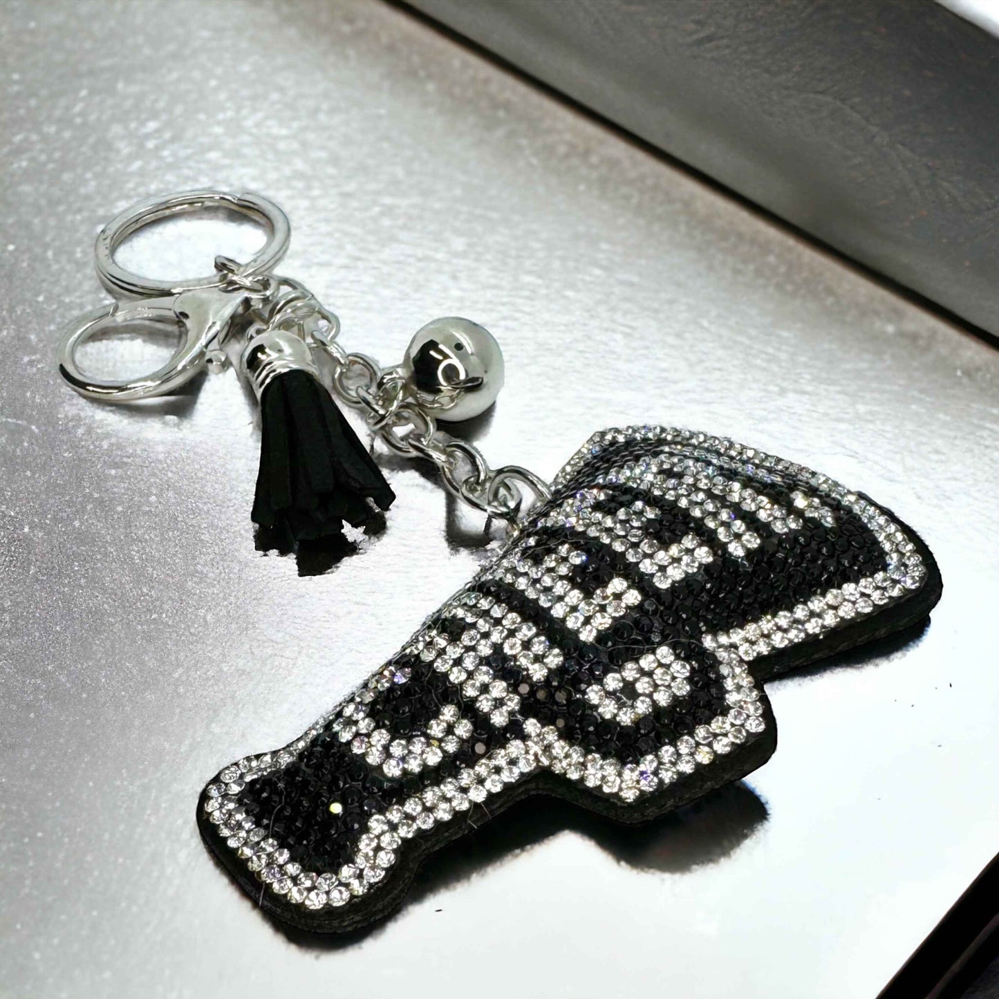 Cheer Up Your Keys: The Sparkling Cheerleader Keychain!