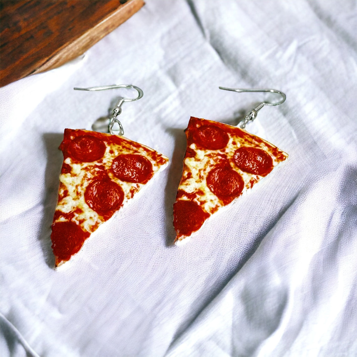 Slice Into Style with Our Pepperoni Pizza Earrings! 🍕