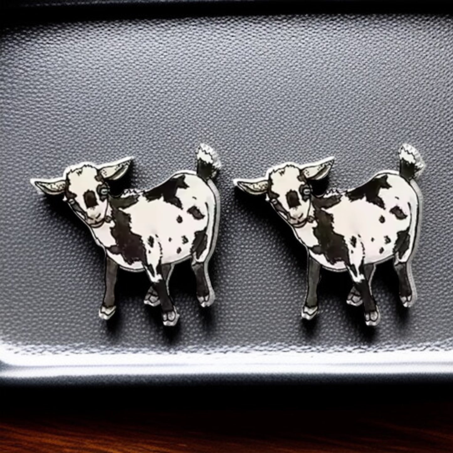 Goats Galore: Adorable Goat Stud Earrings! ๐