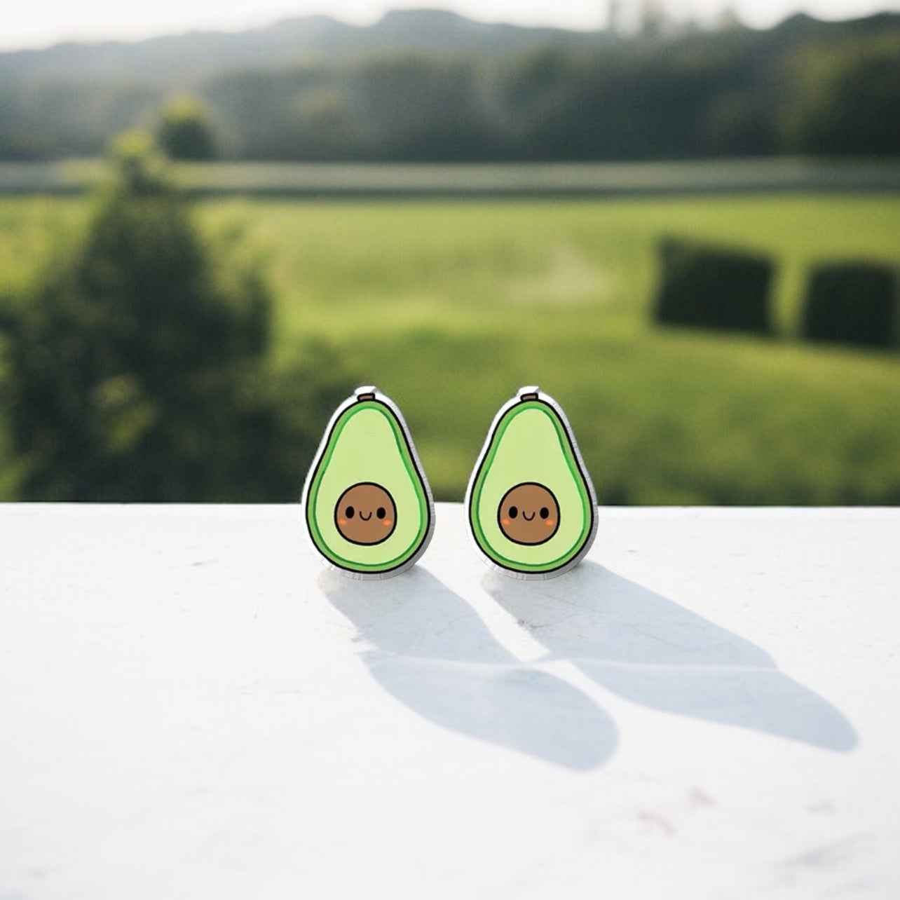 Get Your Guac On: Adorable Avocado Stud Earrings!