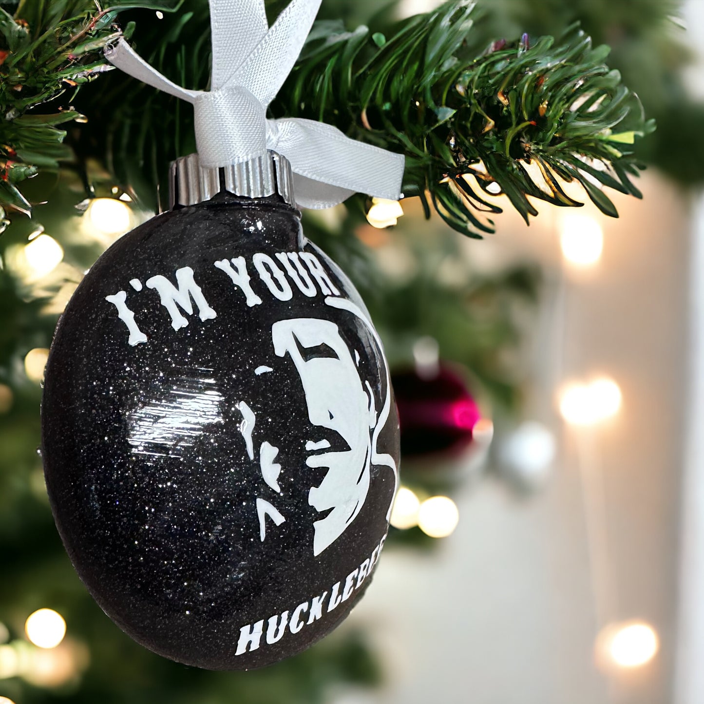 Doc Holliday Vibes: “I’m Your Huckleberry” Christmas Ornament