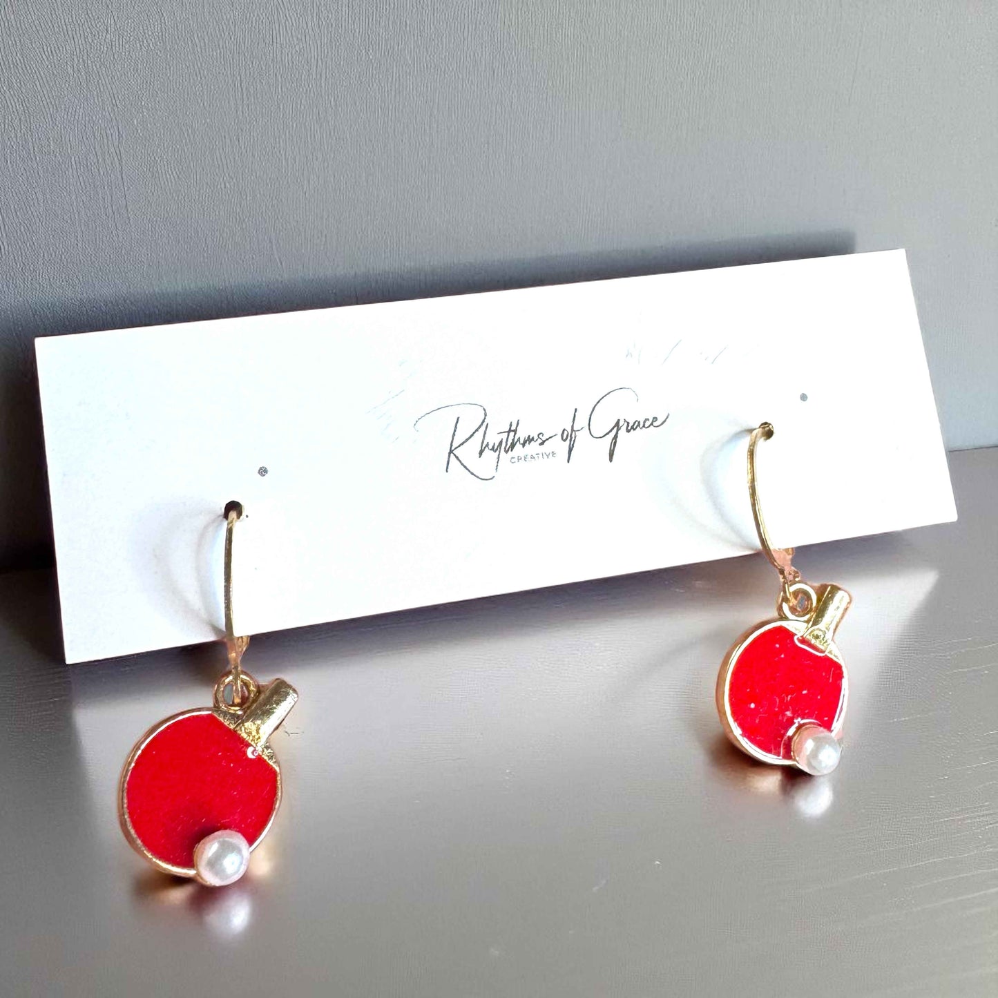 Ping Pong Perfection: Paddle Your Style with Ping Pong Earrings!