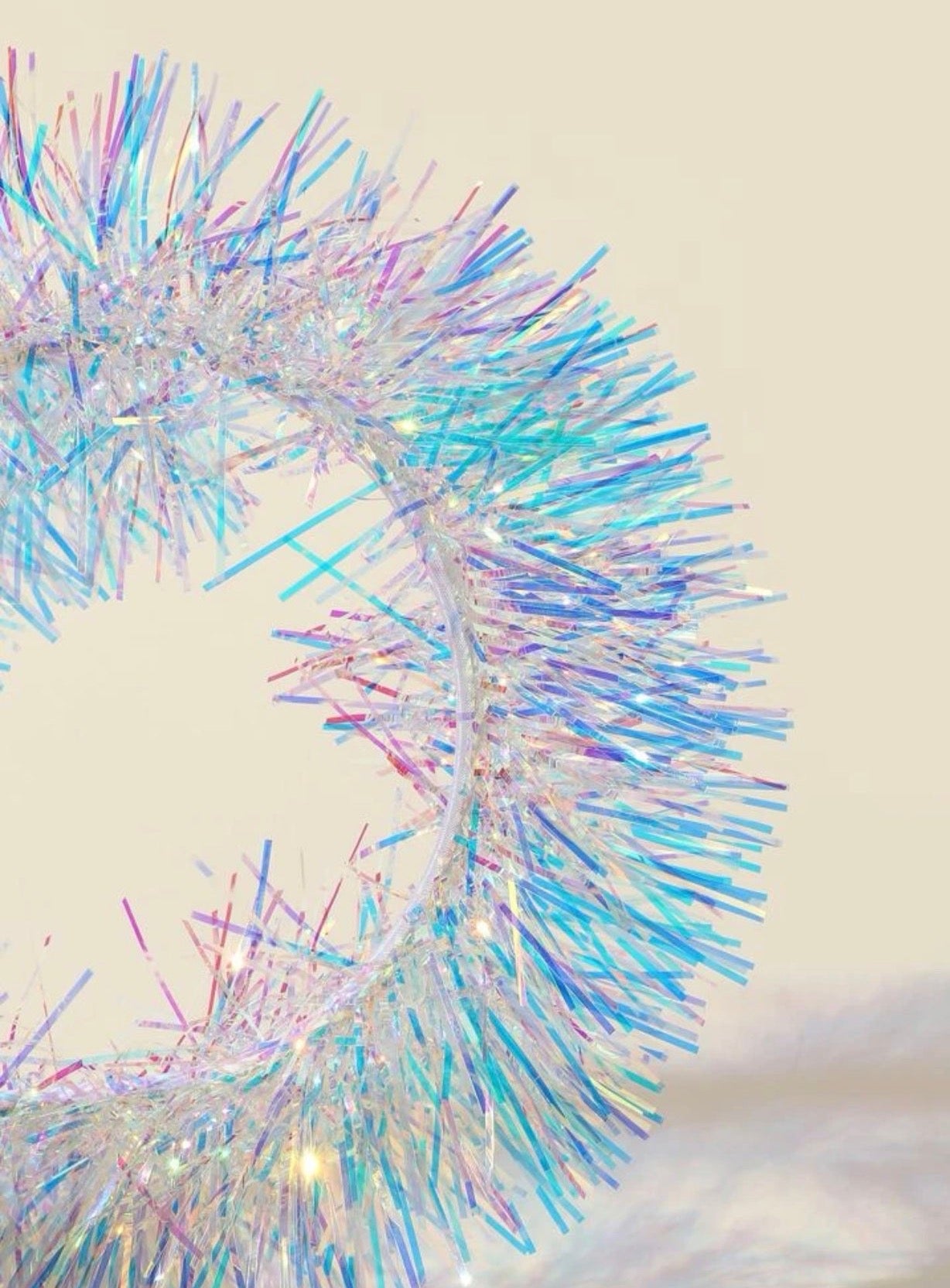 Sparkle & Shine: Tinsel Headband for a Festive Glam! - Rhythms of Grace Creative