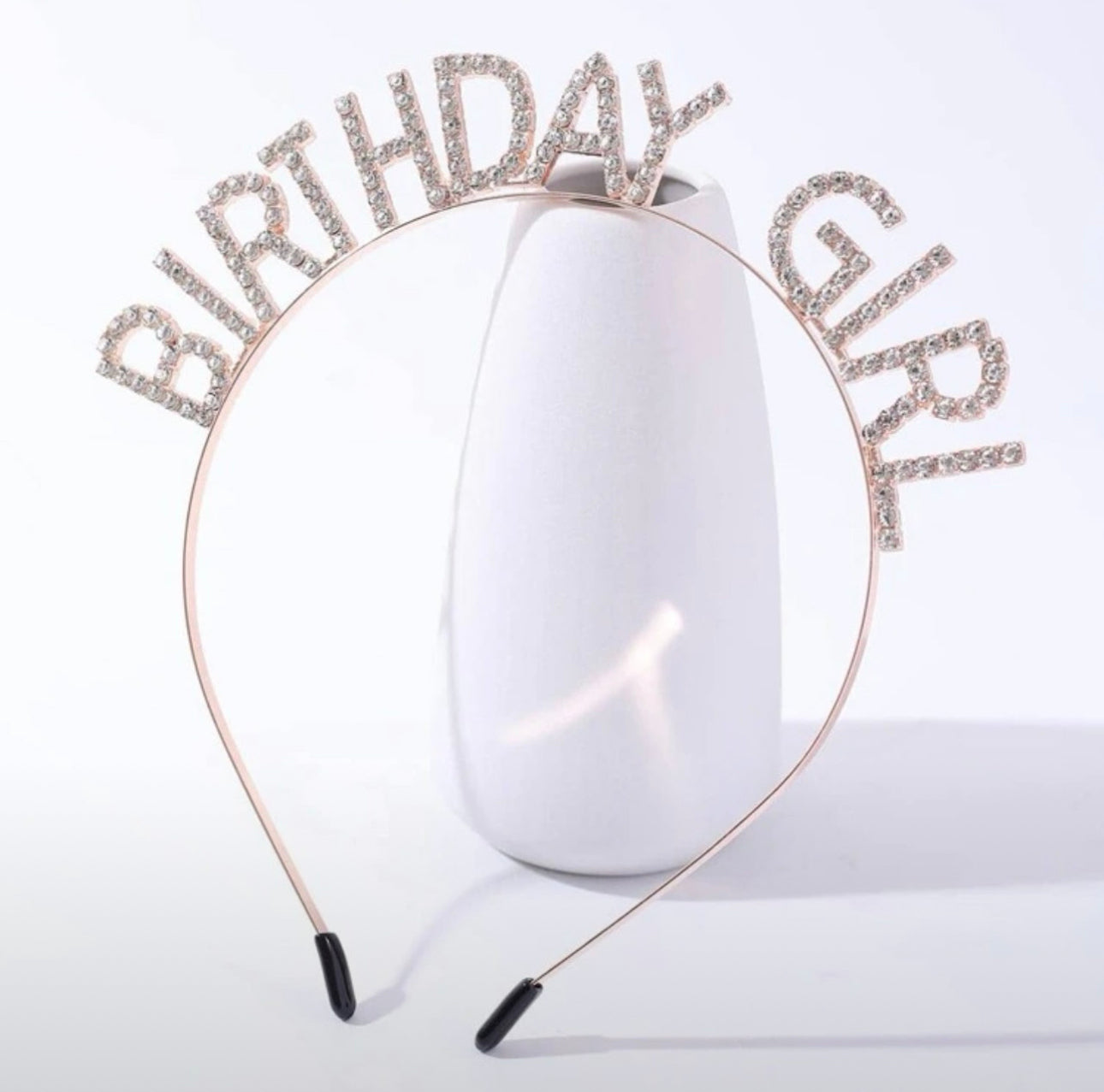 Birthday Headband - Rhinestone Headband, Rhinestone Headpiece, Birthday Headpiece, Birthday Party, It’s My Birthday - Rhythms of Grace Creative