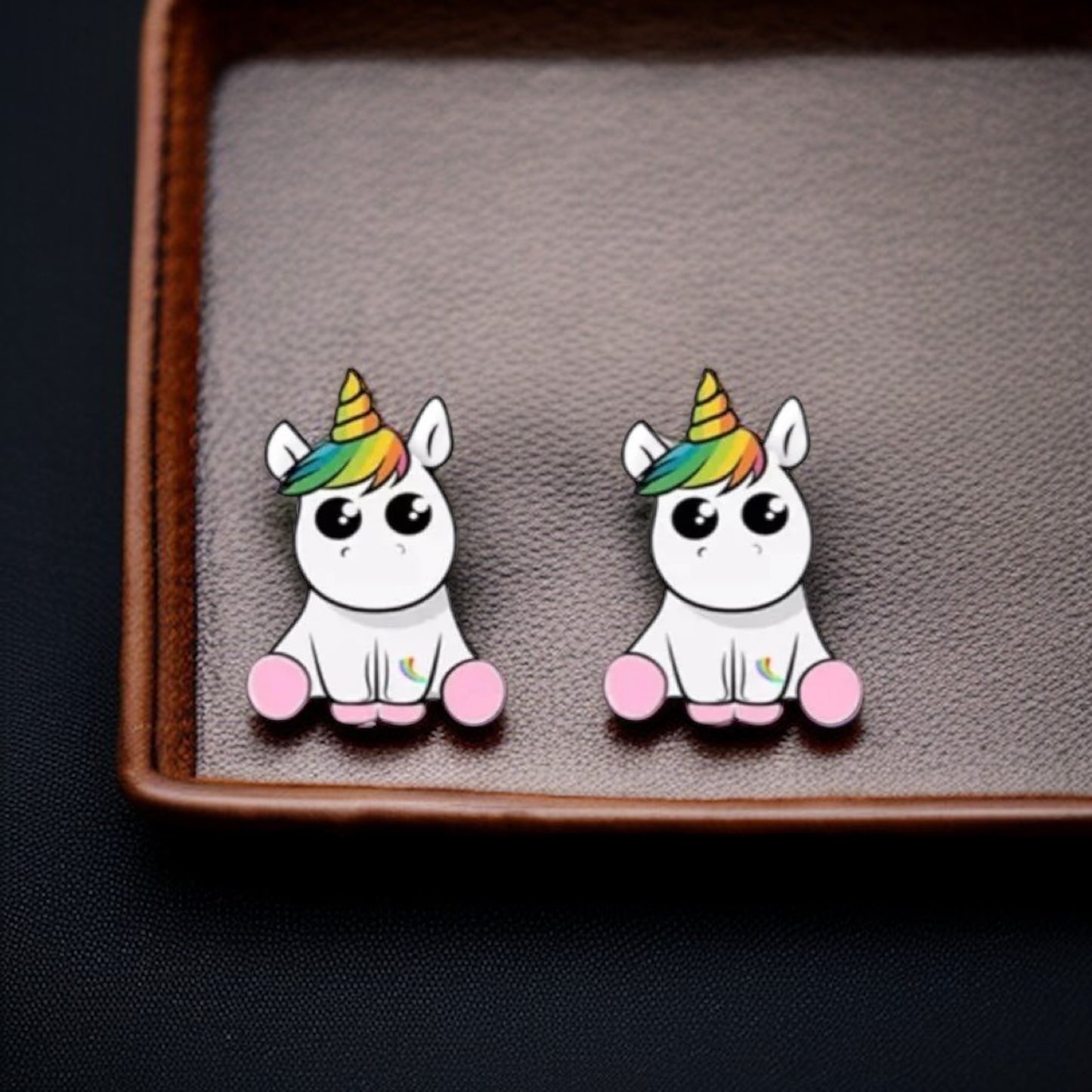 Whimsical Unicorn Studs: A Touch of Magic for Your Ears! 🦄