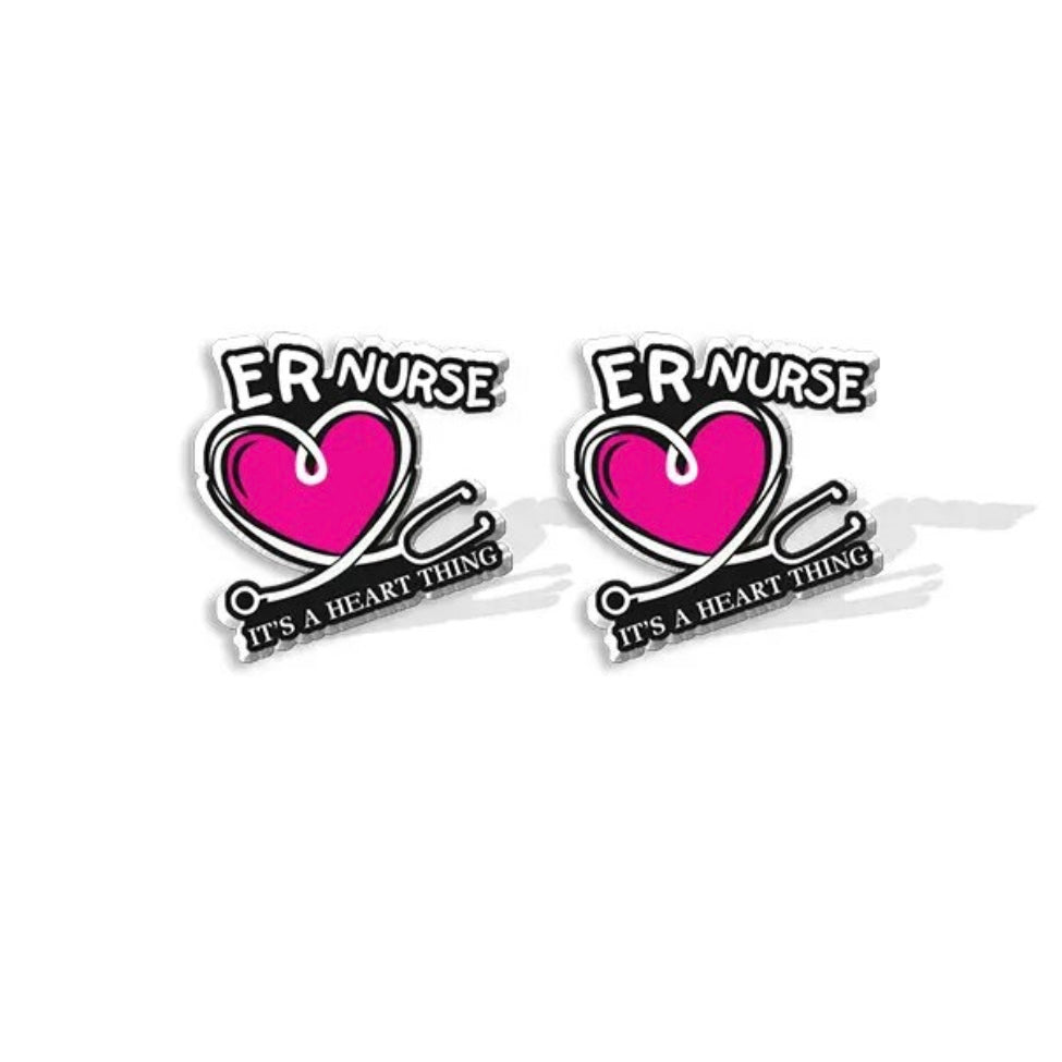 Medical Staff Studs - Be the Hero in Style!