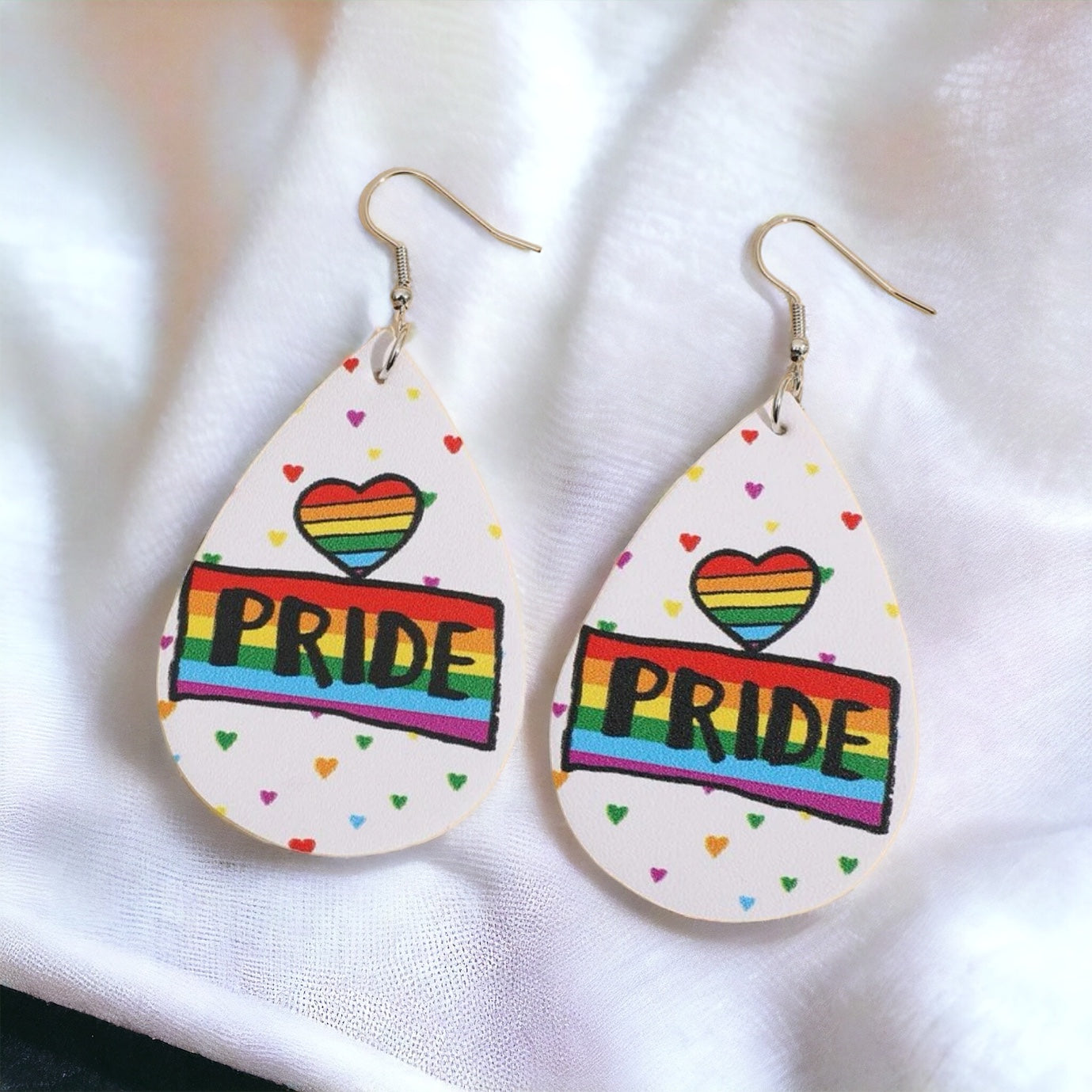 Shine Bright with Our PRIDE Teardrop Earrings!🏳️🌈