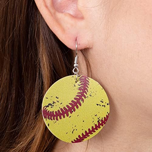 Hit a Style Home Run with Softball Dangle Earrings!