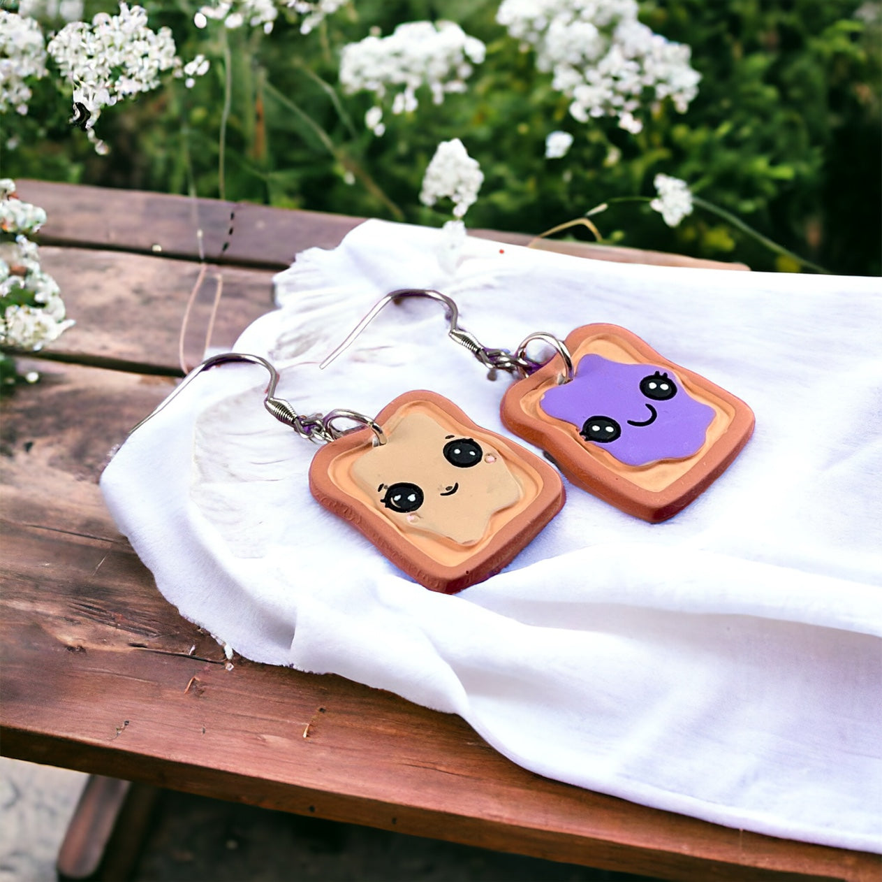 PB&J Earrings – The Cutest Food Accessories You'll Ever Wear! 🥪