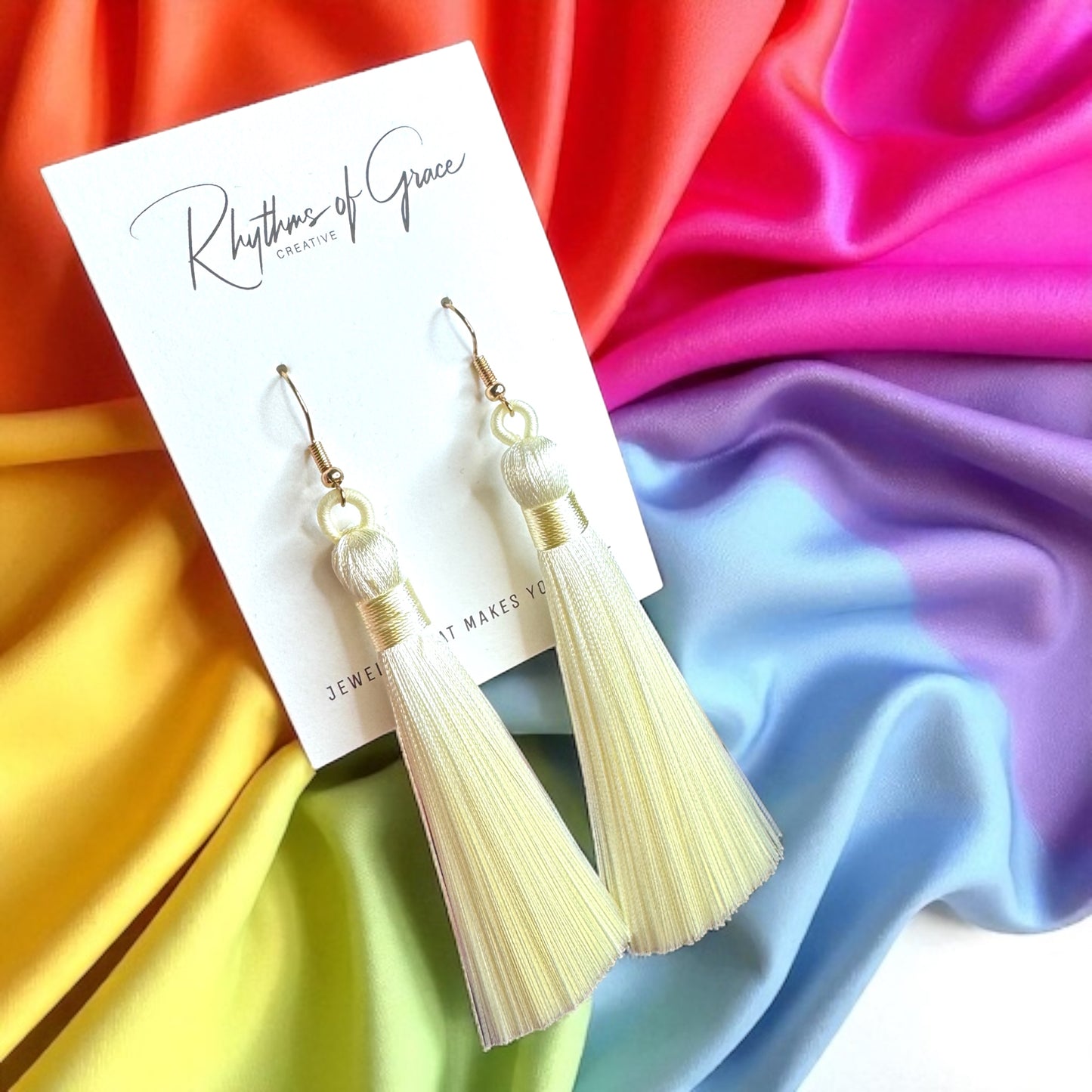 Tassel Power: Colorful Boho Dangle Earrings in 9 Vibrant Shades!