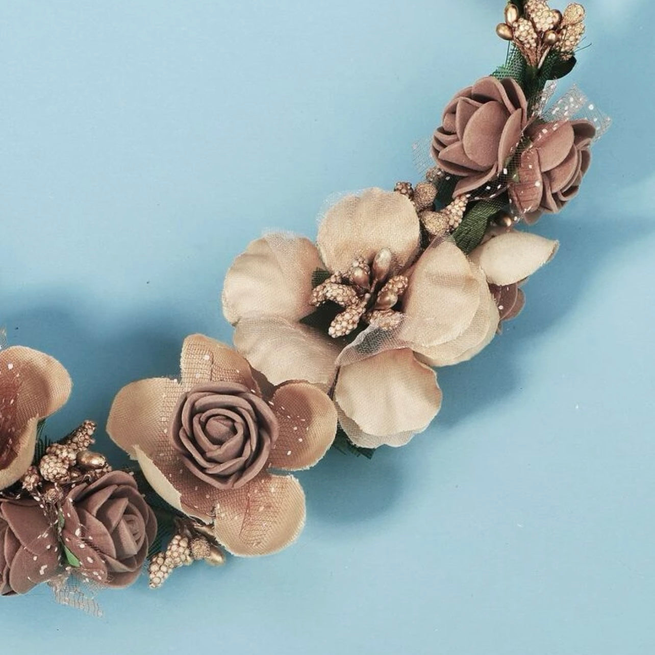 Boho Chic Flower Headband - A Touch of Natural Elegance! 🌼 - Rhythms of Grace Creative