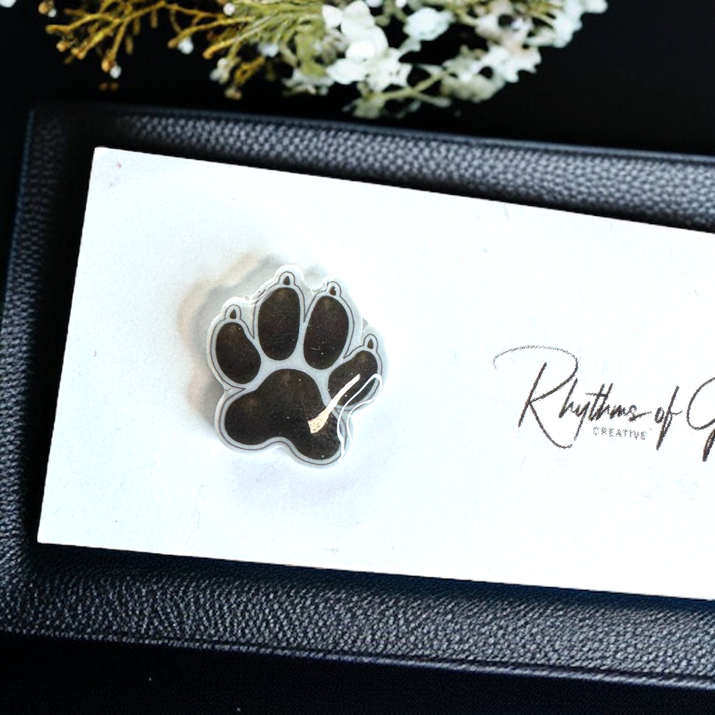 Vibrant Paw Print Studs – A Pawfect Gift! 🐾 10 Colors Available!