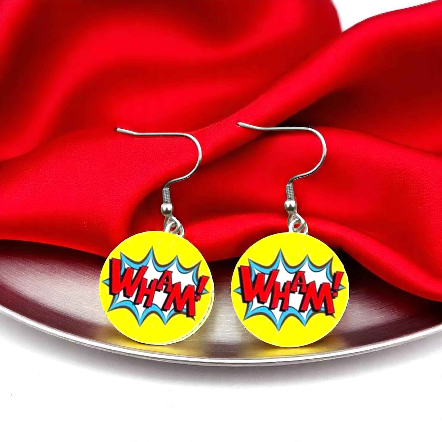 Superhero Sparkle: Dangle Earrings for Everyday Adventure!